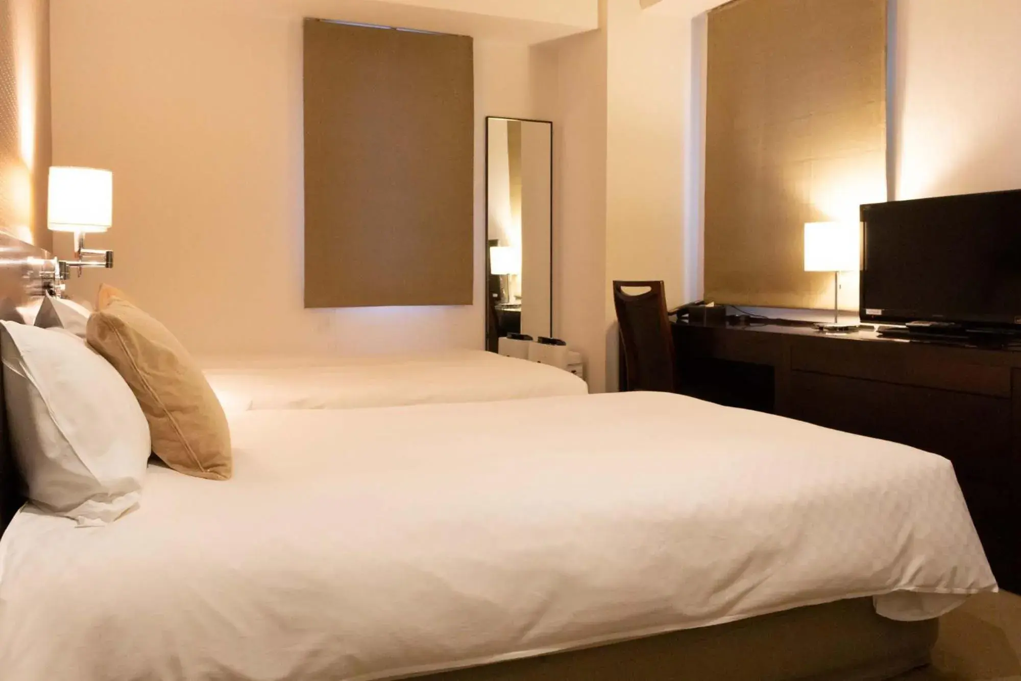 Bed in Hotel Massimo Mishima Bed in Hotel Massimo Mishima