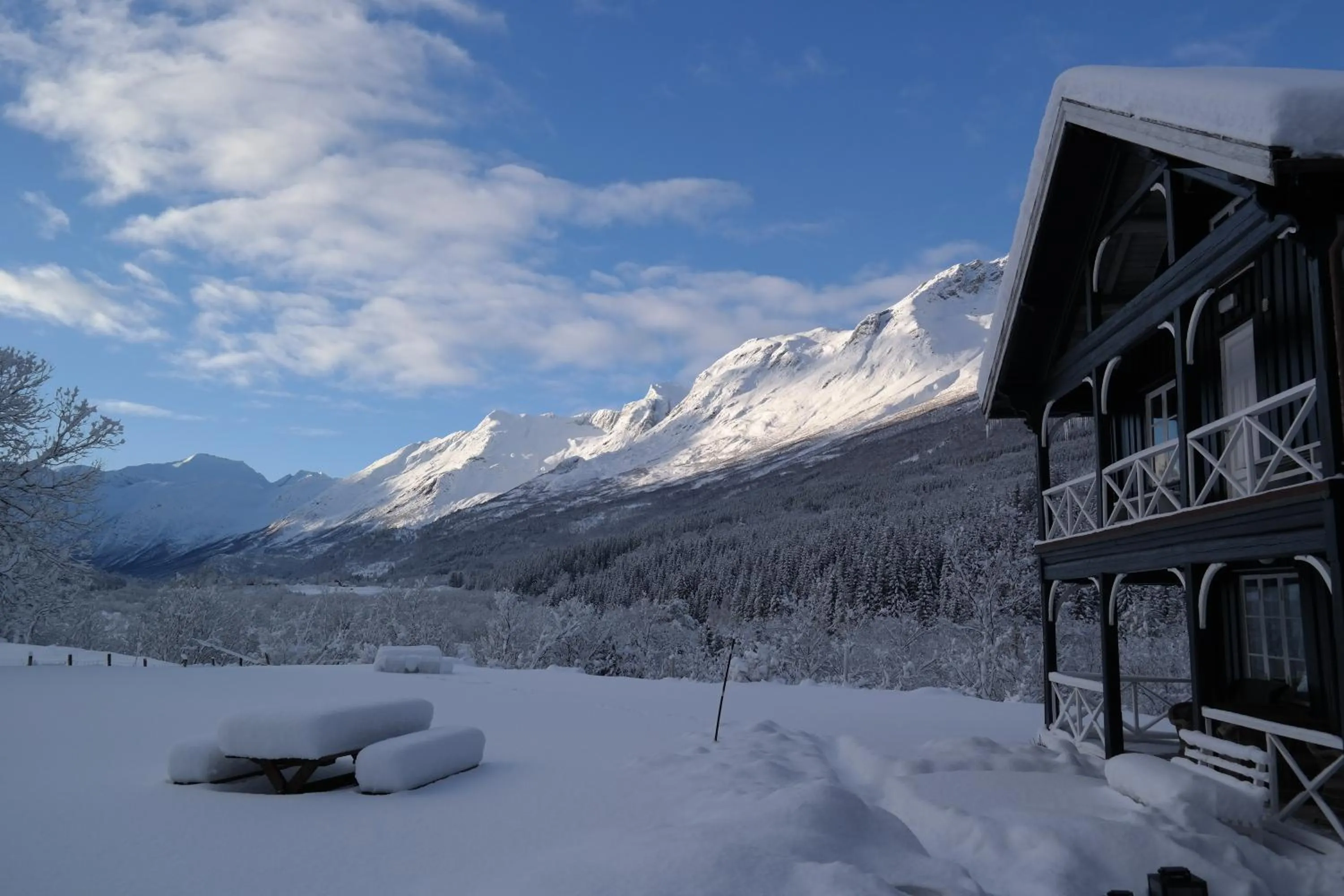 Property building in Phillipshaugen Lodge