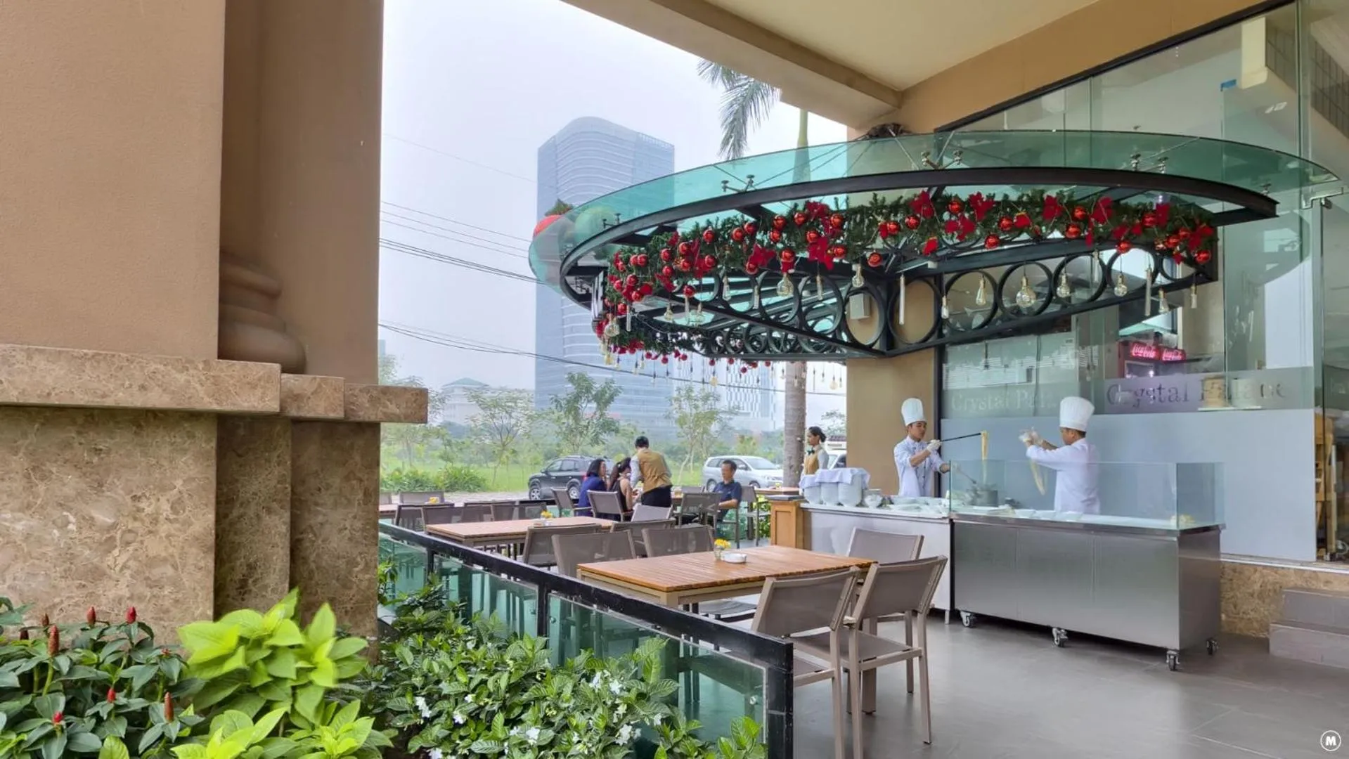 Patio in MerPerle Crystal Palace