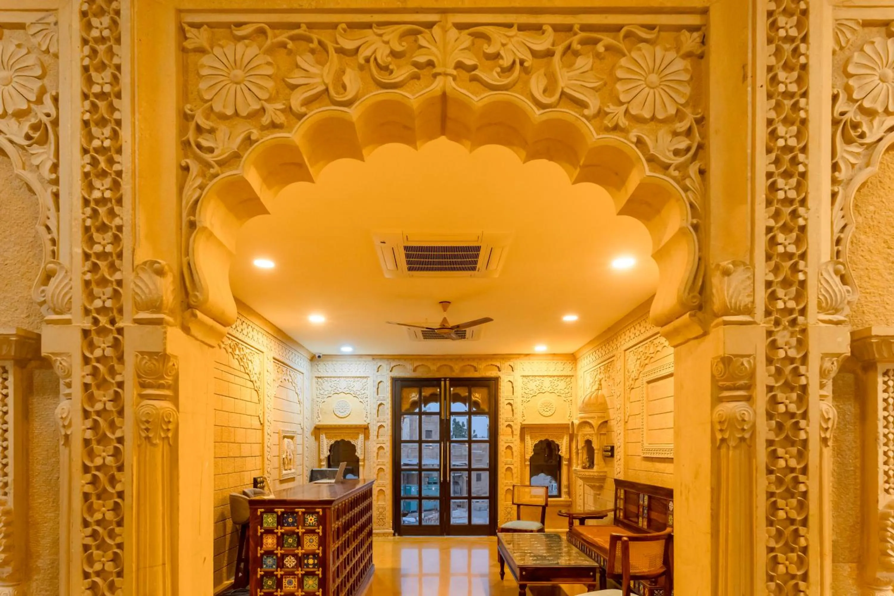Lobby or reception in Hotel Durjay Garh