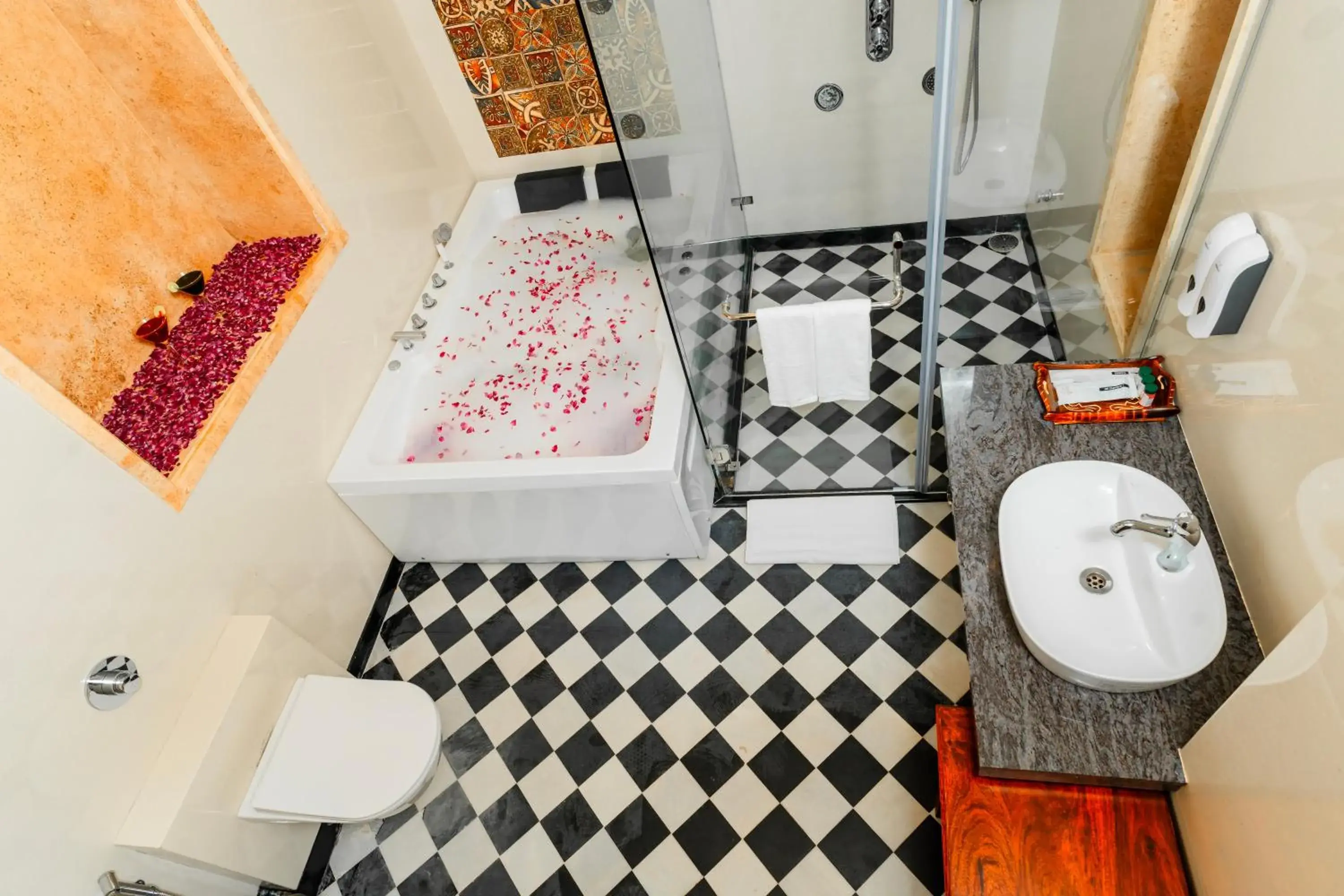 Bathroom in Hotel Durjay Garh Bathroom in Hotel Durjay Garh