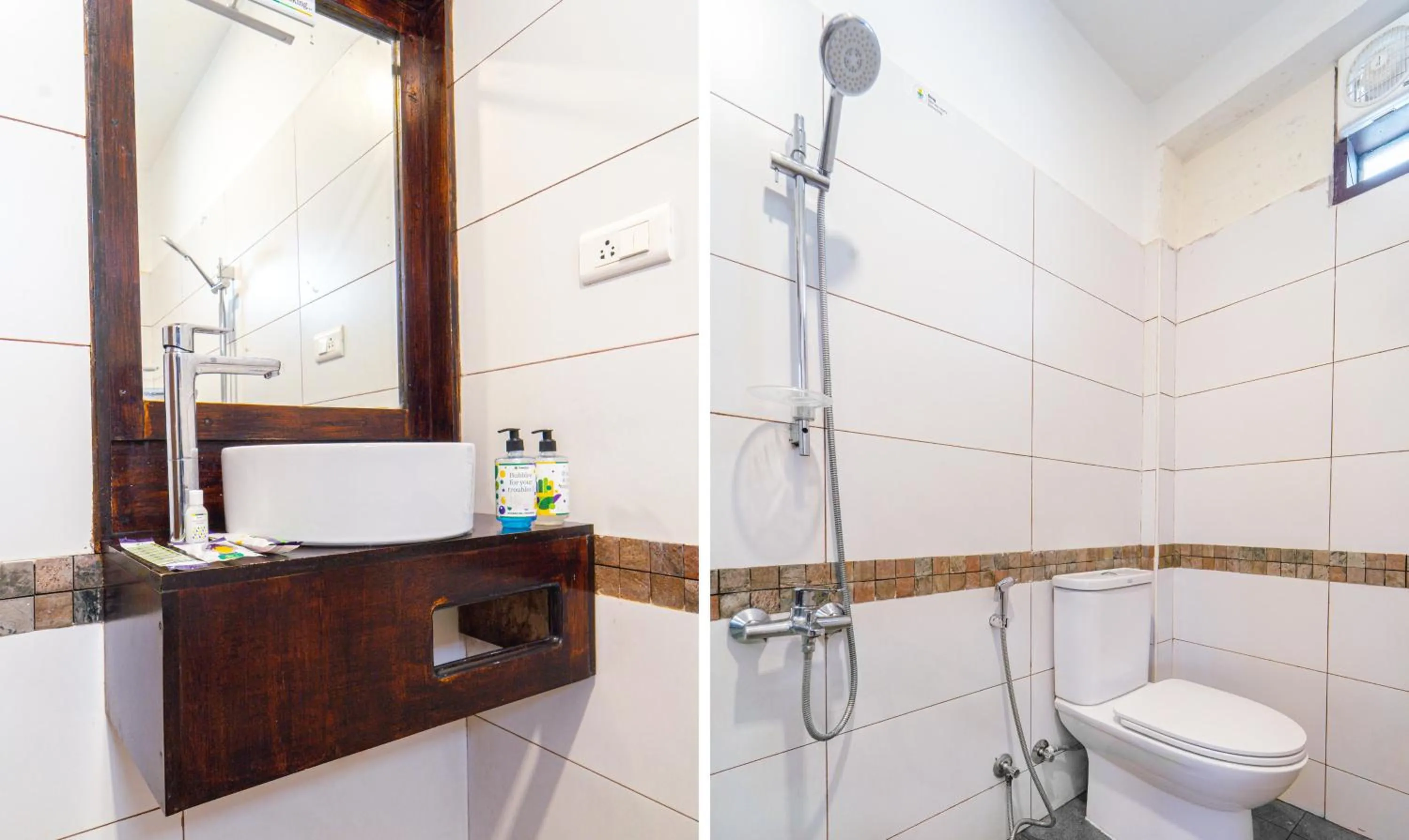 Bathroom in Treebo Tranquil Heights With Scenic View