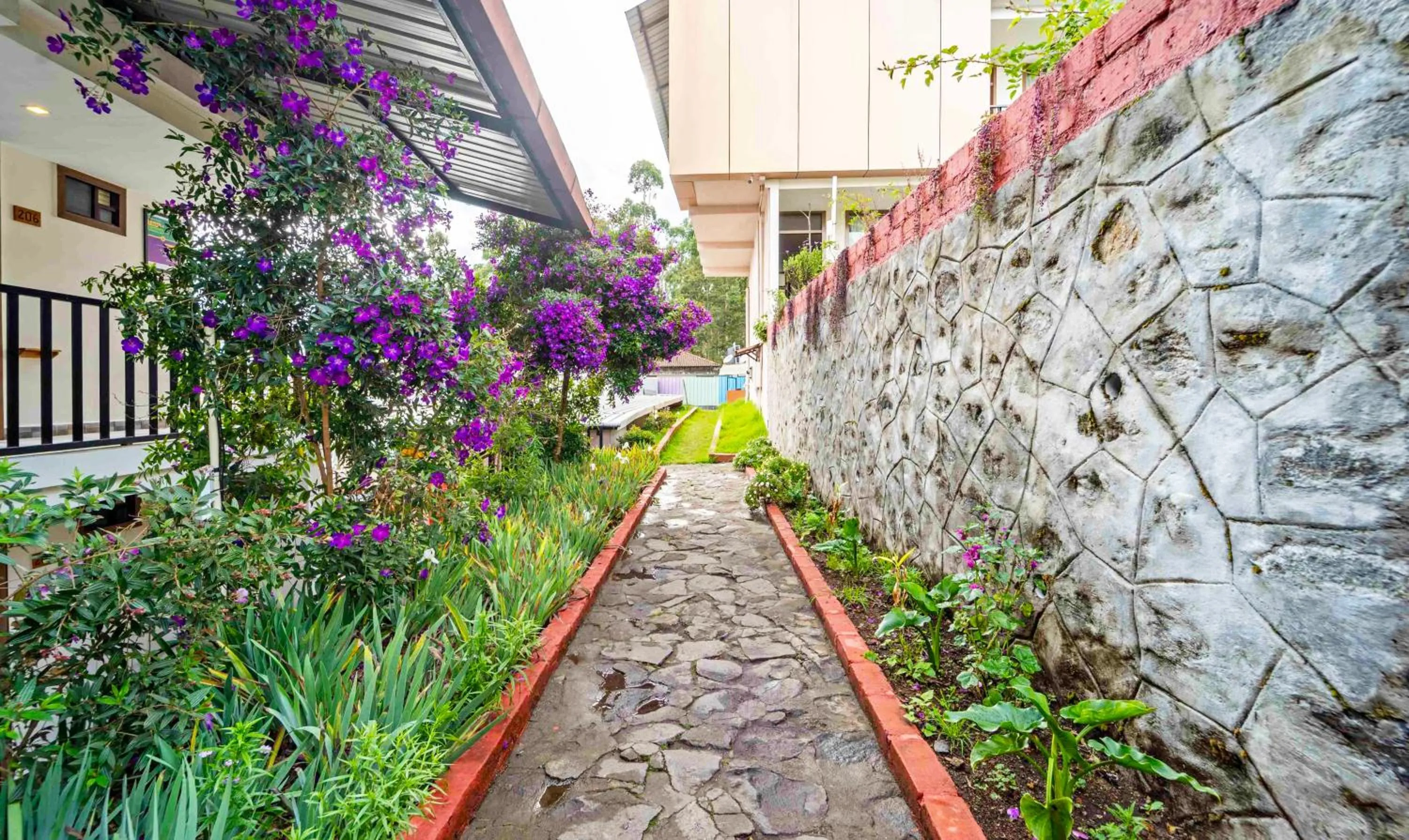 Garden view in Treebo Tranquil Heights With Scenic View