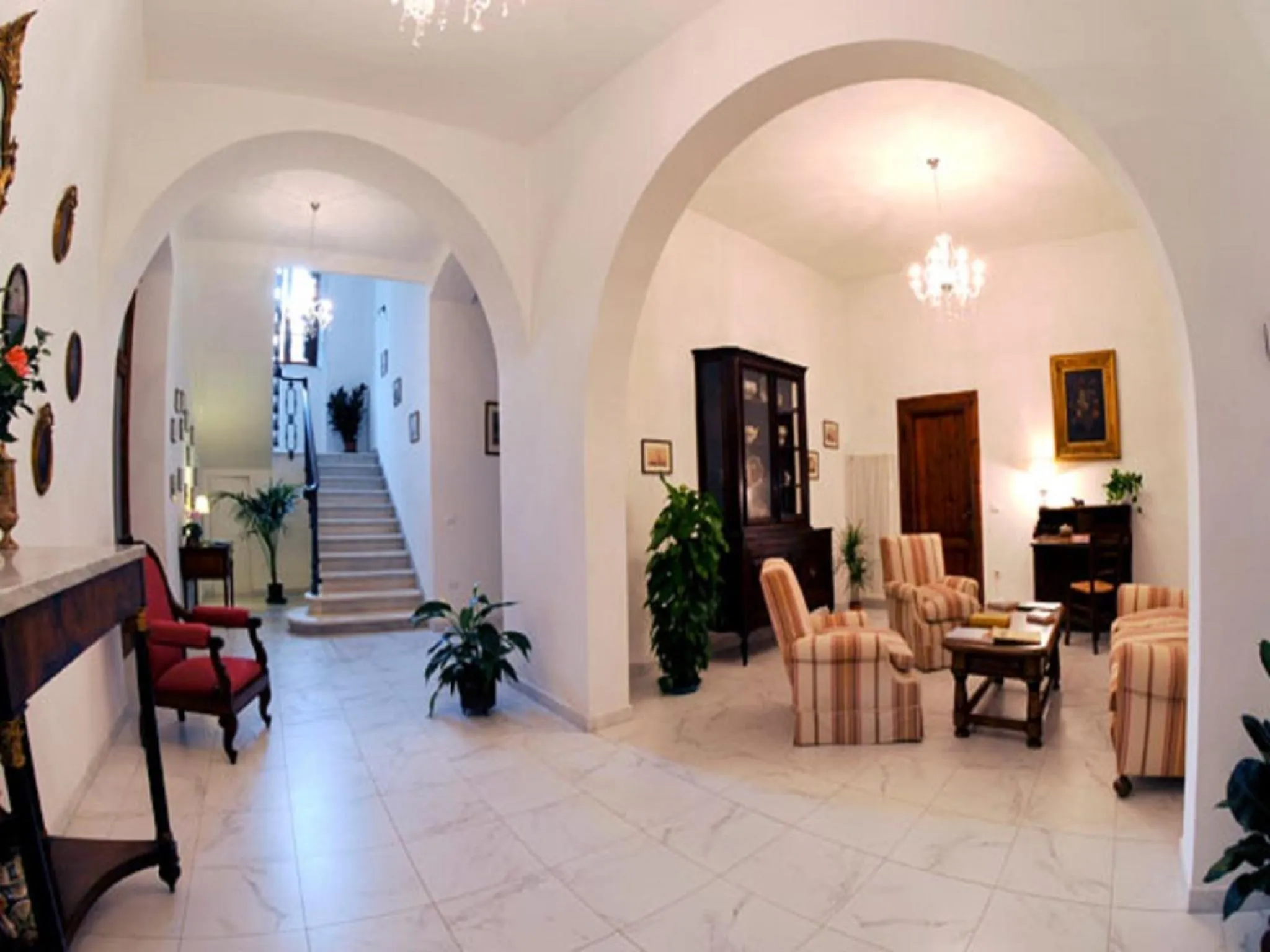 Lobby or reception in Villa Boldrini b&b