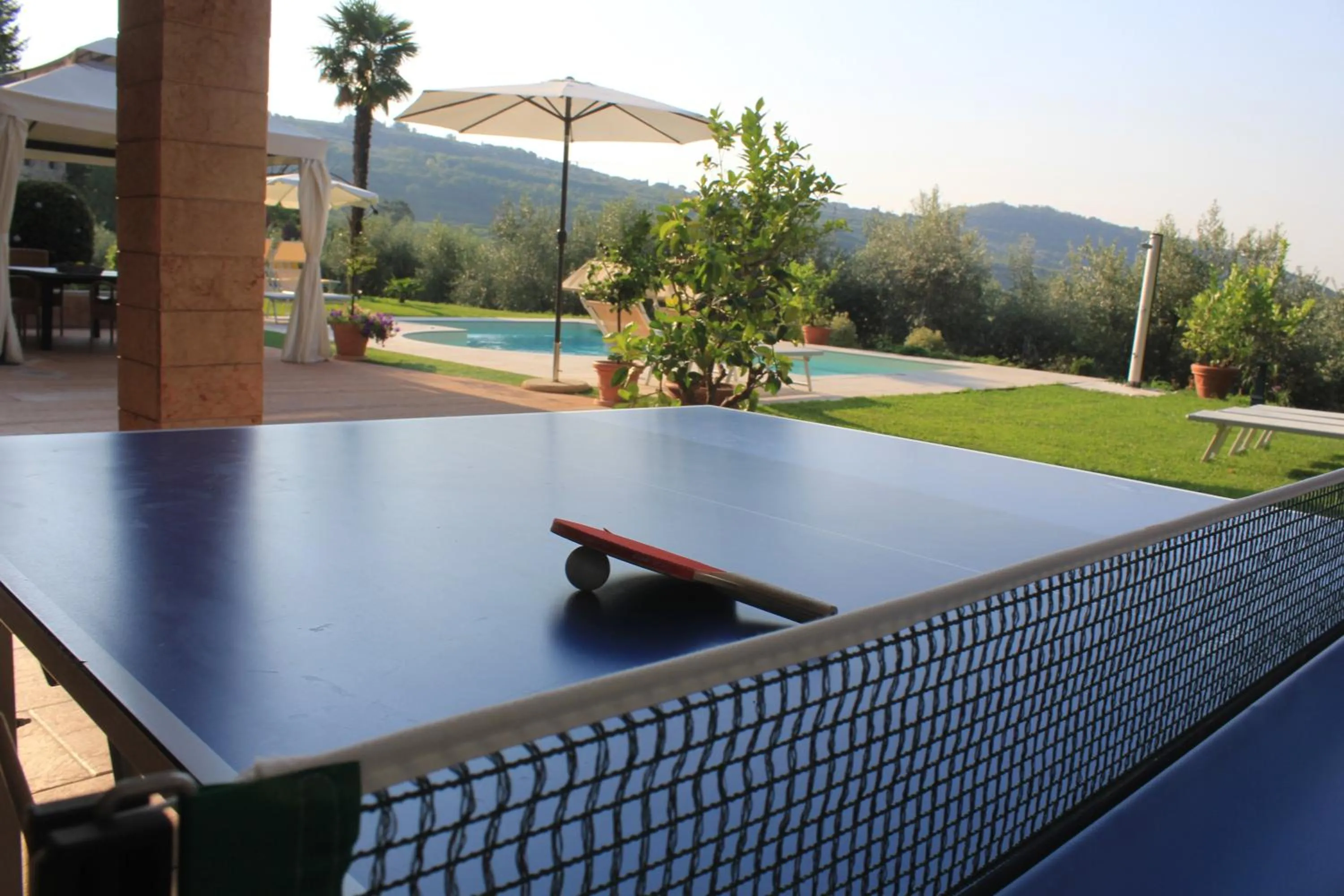 Table tennis in B&B La Grola