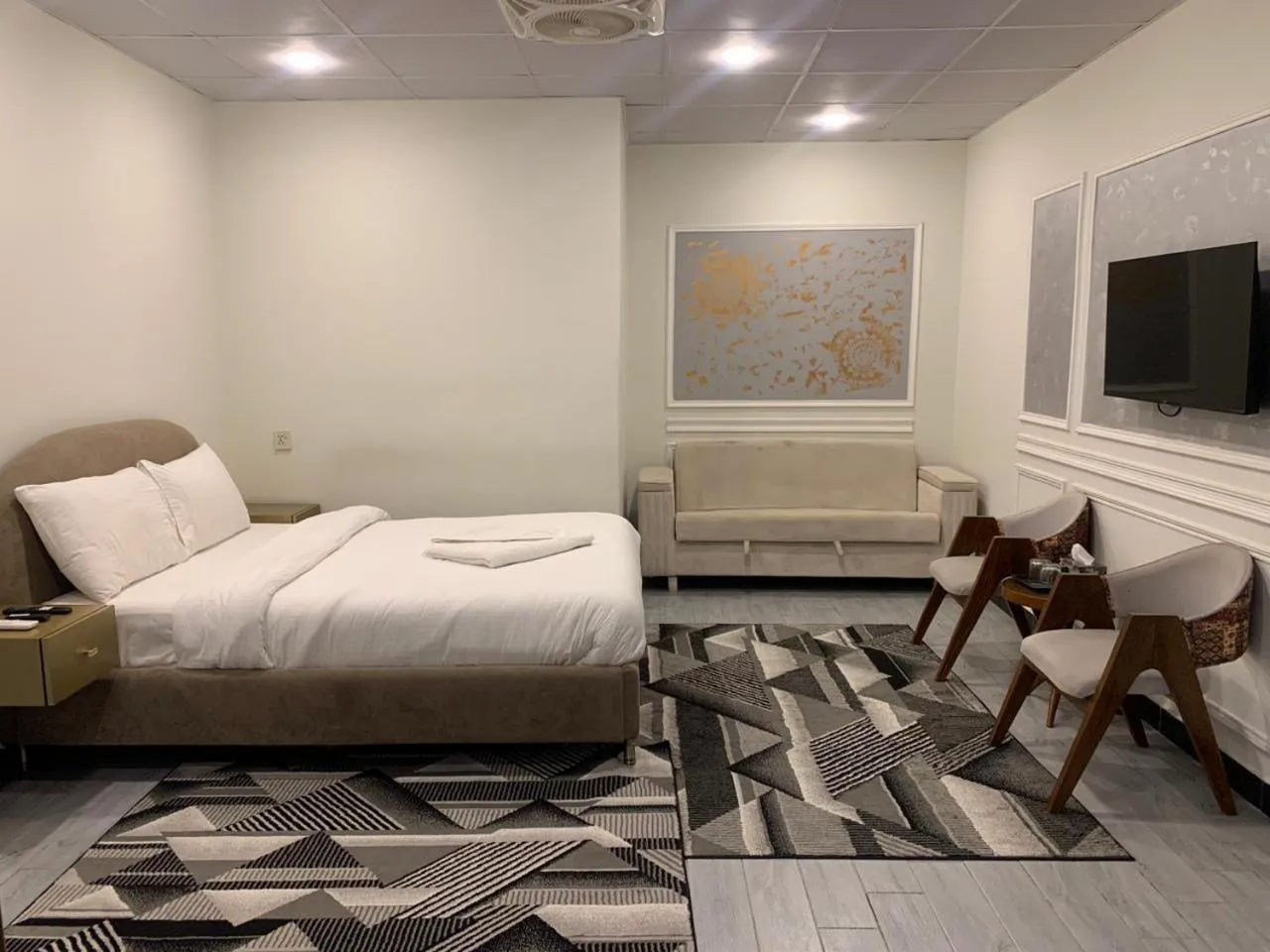 Bed in Luxvill Hotel