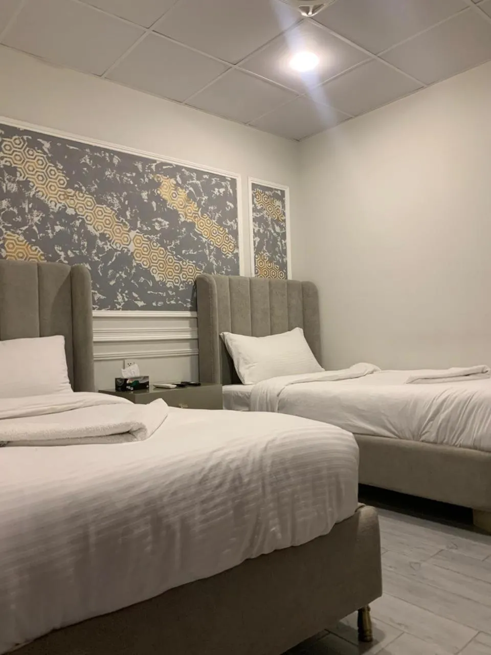Bed in Luxvill Hotel