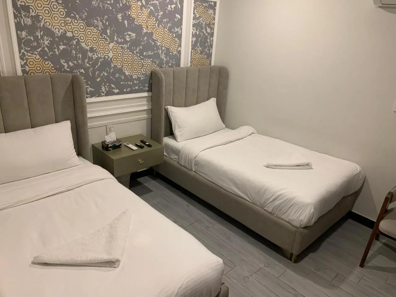 Bed in Luxvill Hotel