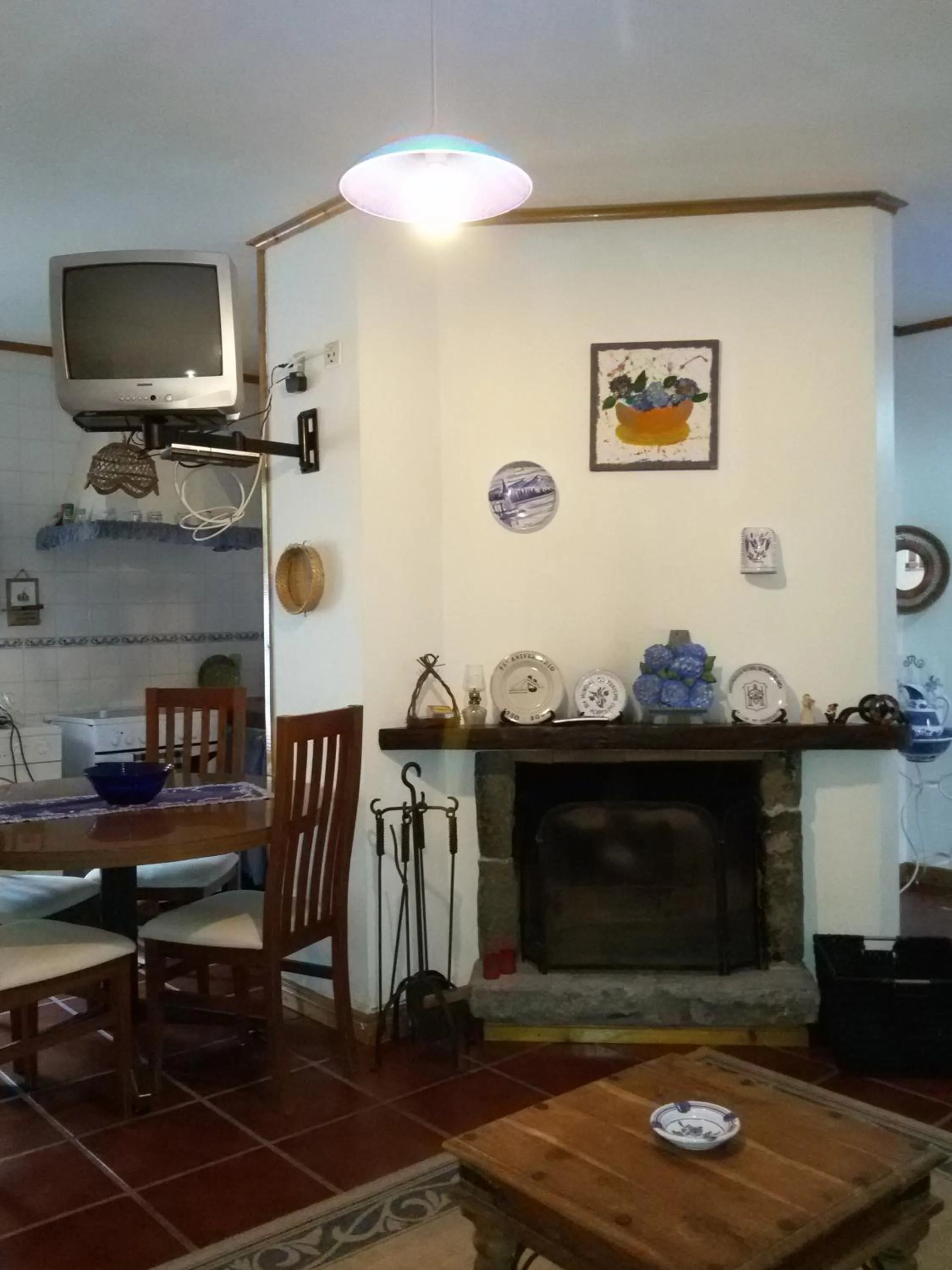 fireplace in Casa da Beija - House Azores