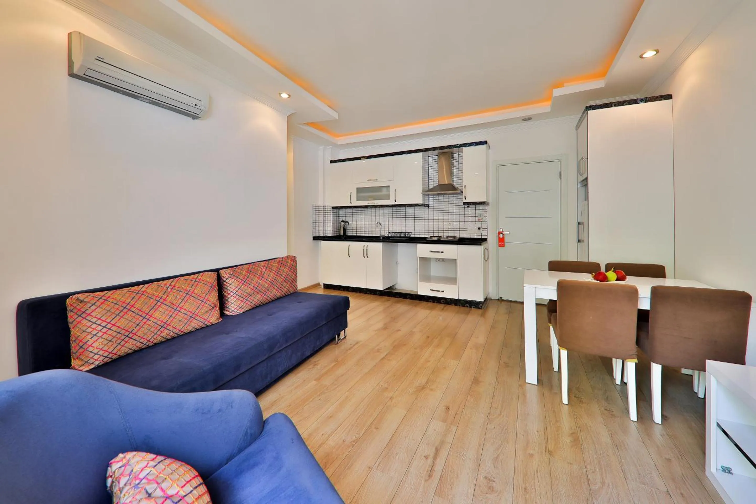 Kitchen or kitchenette in Bossa Nova Apart Hotel