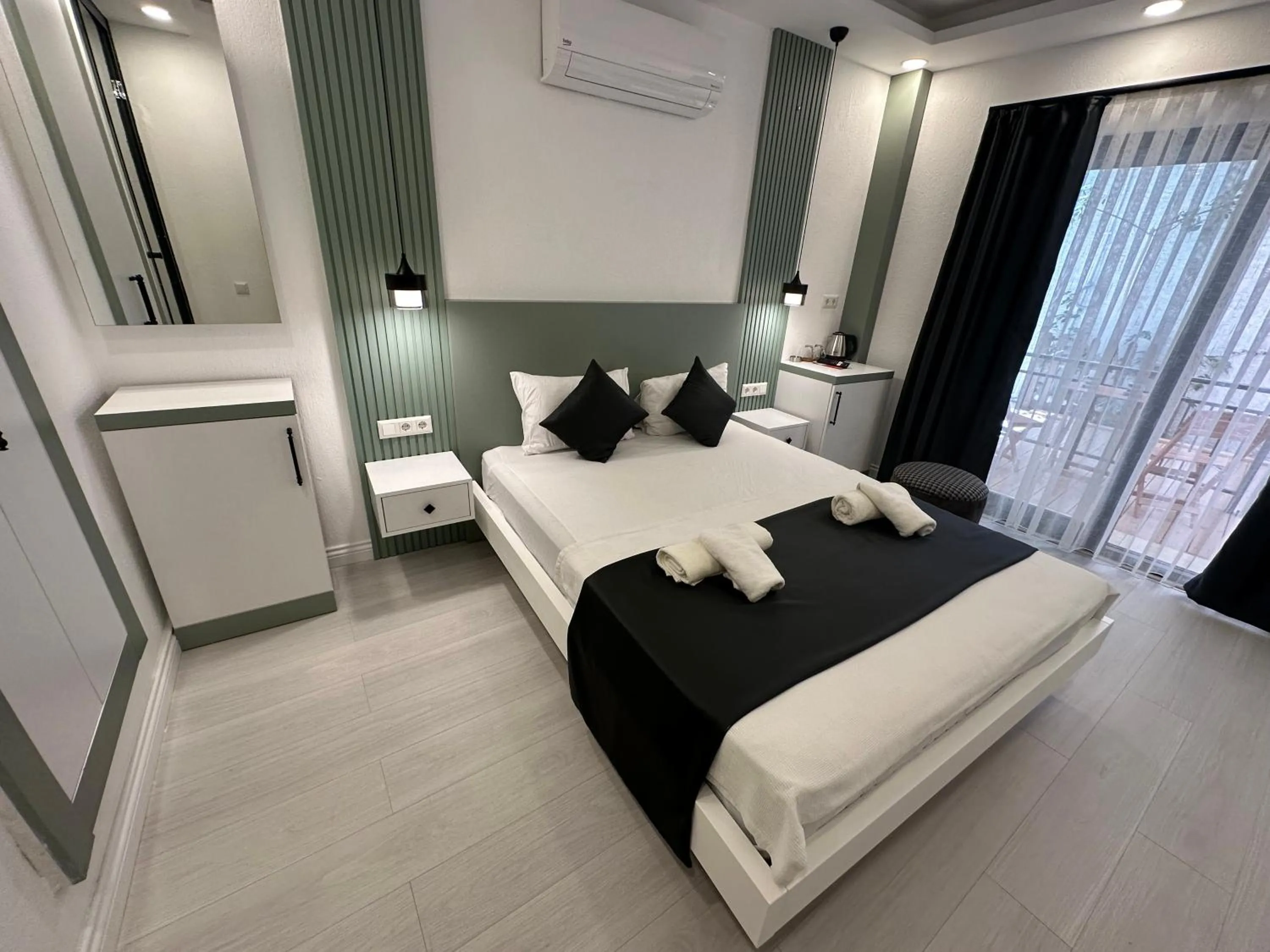 Bed in Bossa Nova Apart Hotel