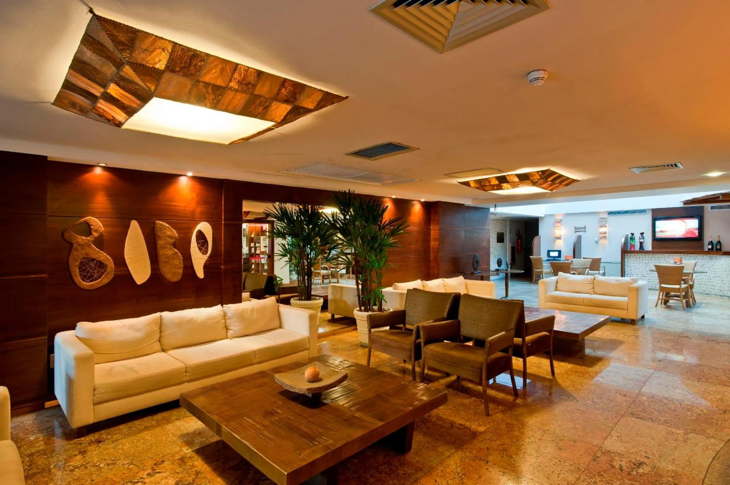 Lobby or reception in Pontalmar Praia Hotel