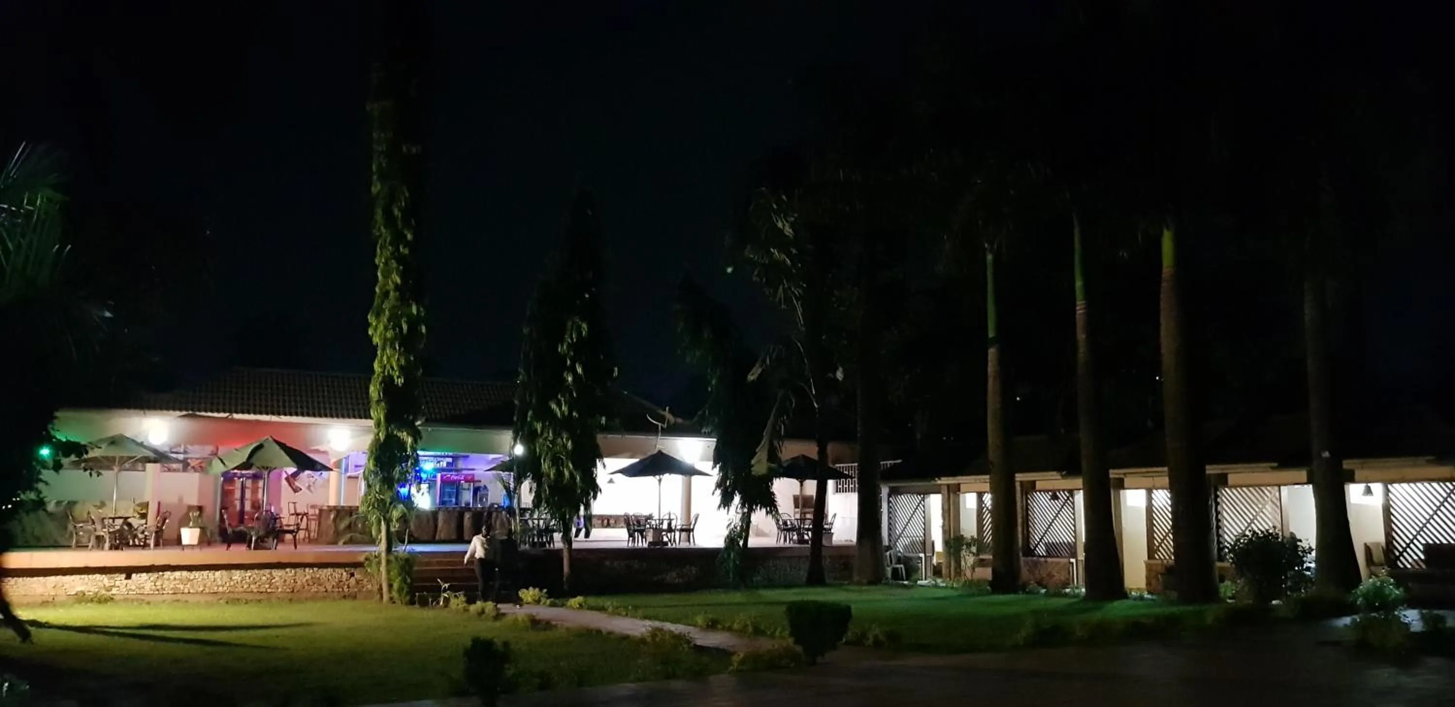 Garden in Emerald Hotel Kampala