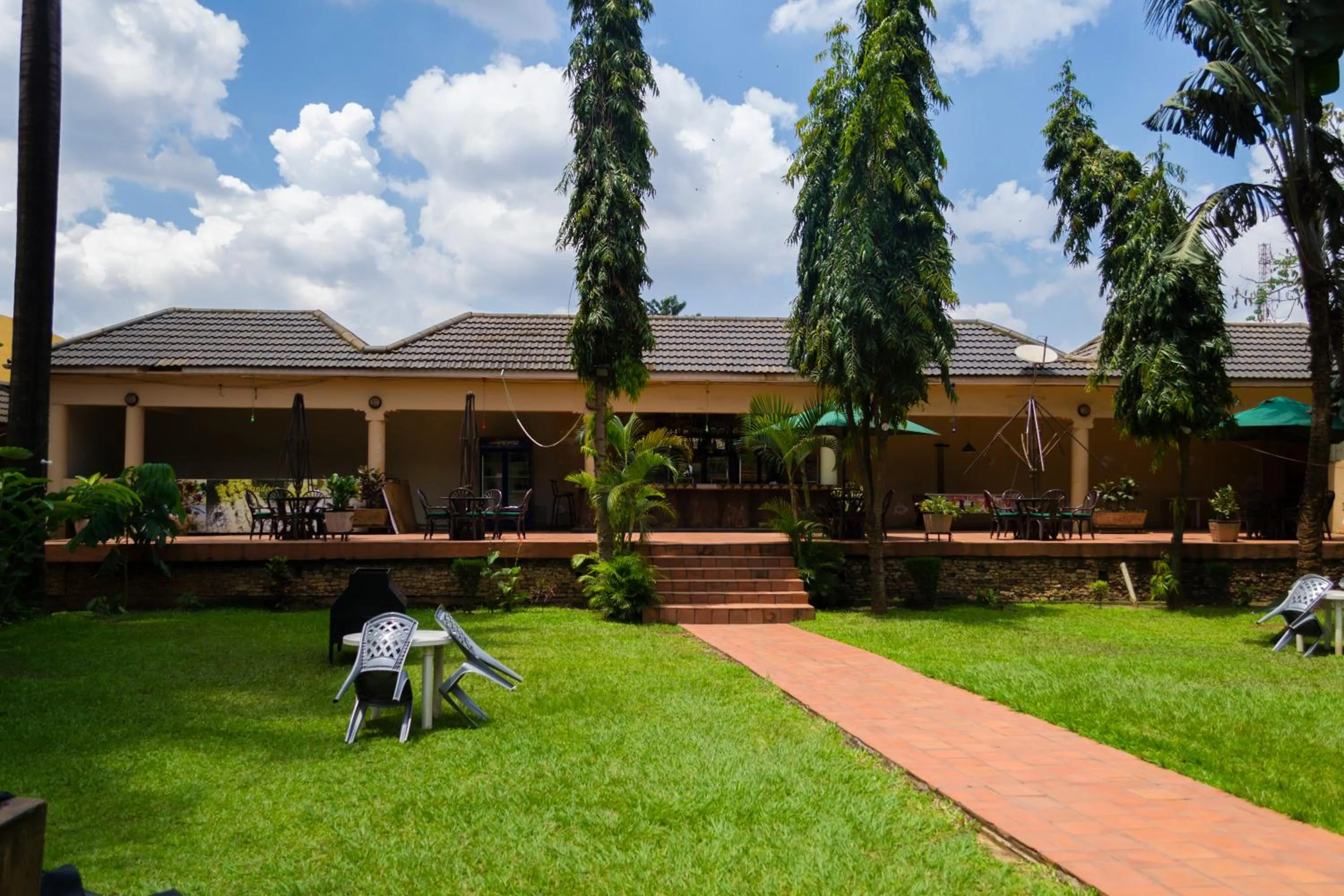 Property building in Emerald Hotel Kampala