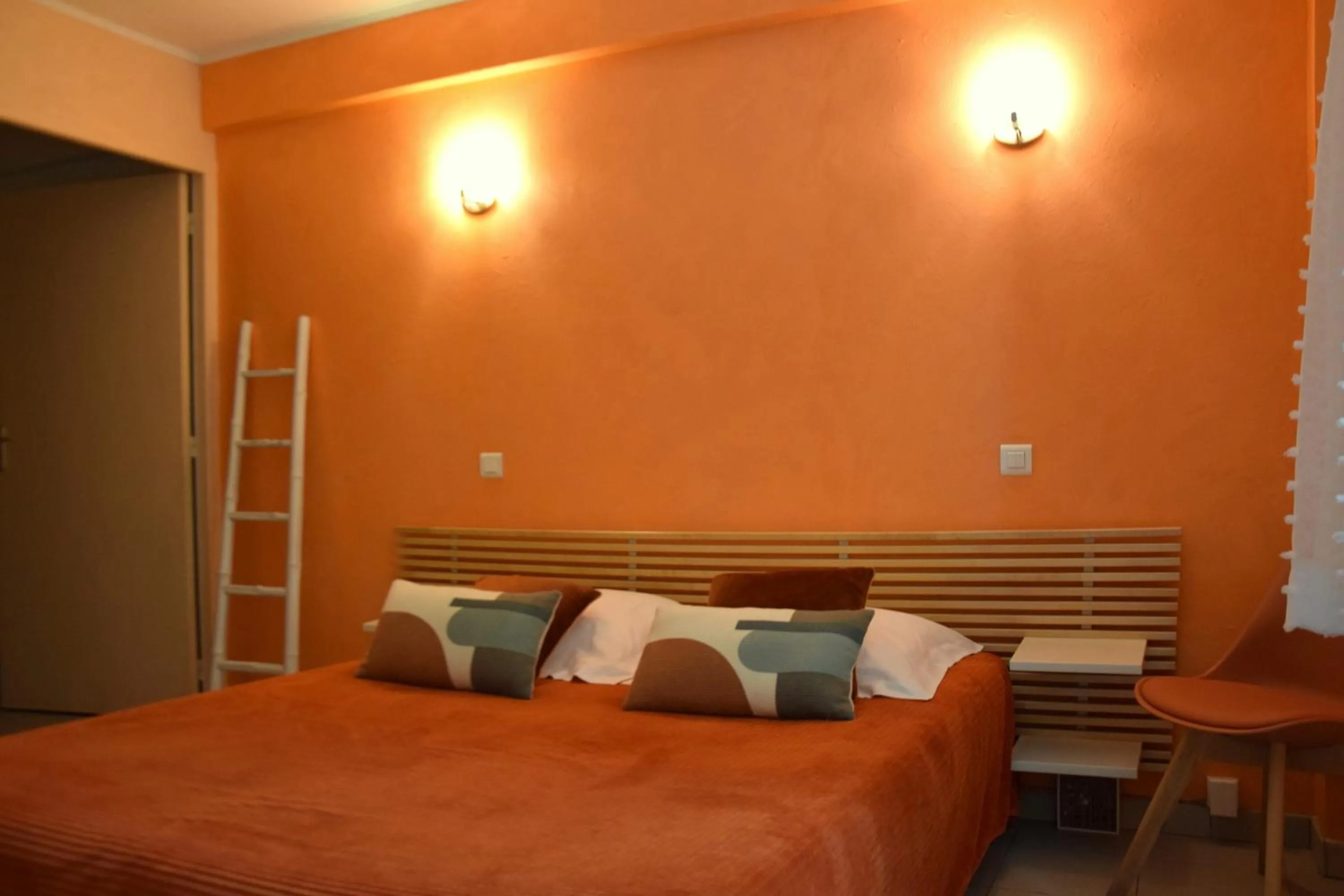 Bedroom, Bed in Chambres d'Hôtes L'Orée des Bois