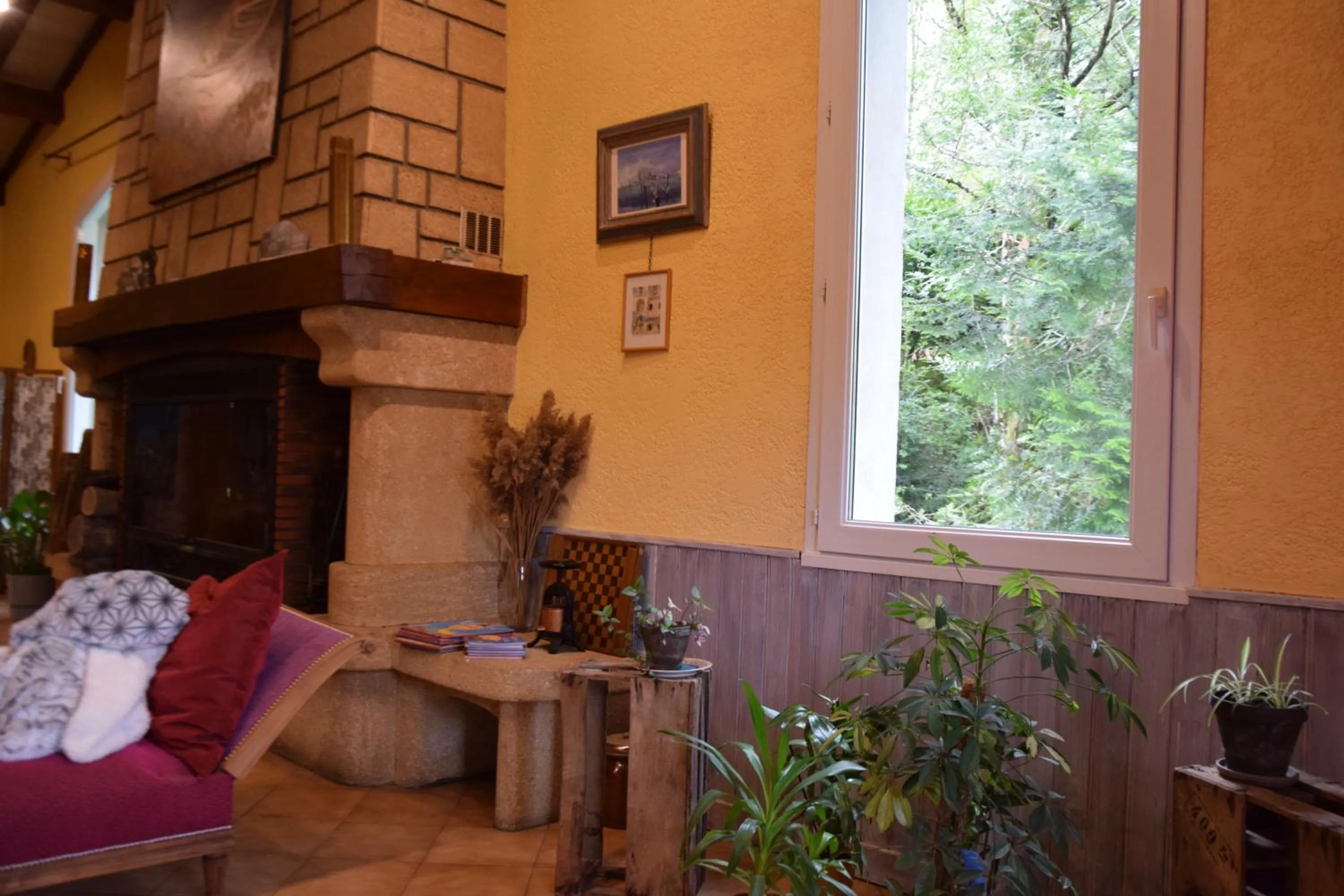 Living room in Chambres d'Hôtes L'Orée des Bois