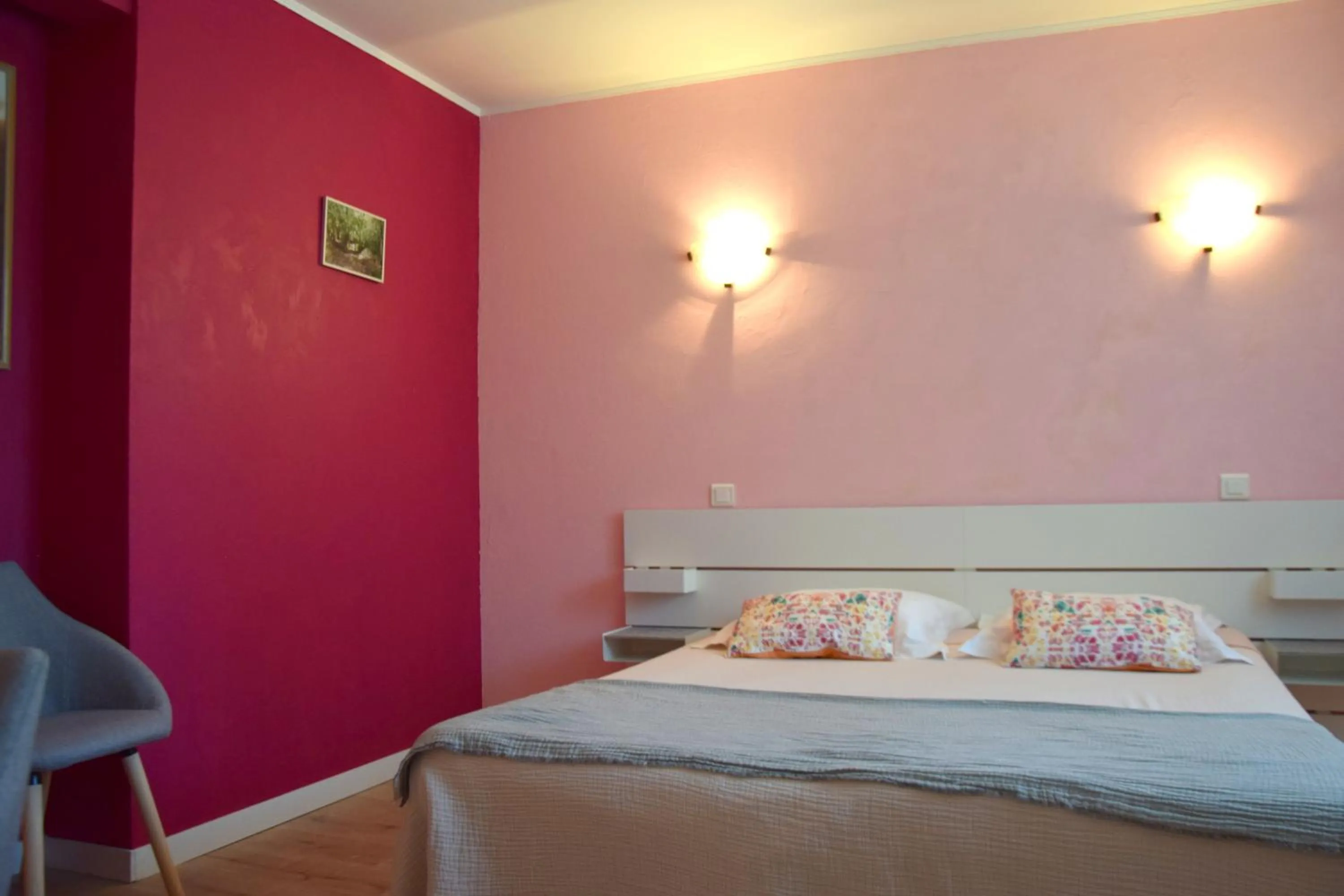 Bedroom, Bed in Chambres d'Hôtes L'Orée des Bois