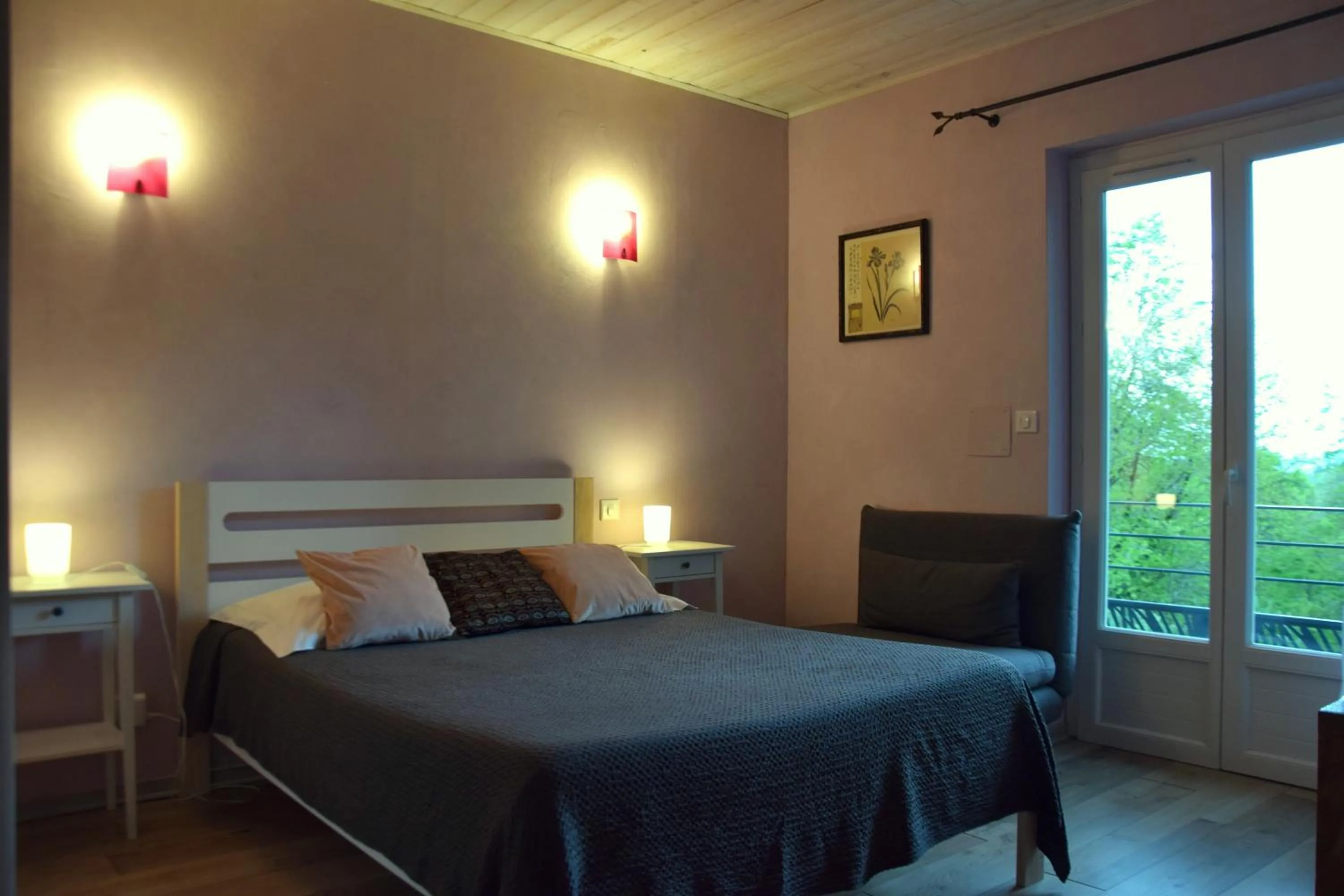 Bedroom, Bed in Chambres d'Hôtes L'Orée des Bois
