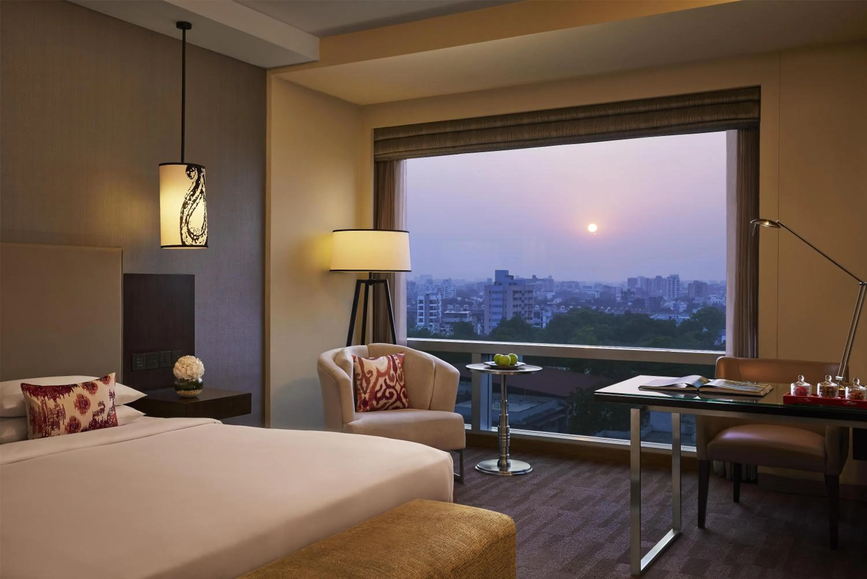 Bedroom, Bed in Hyatt Regency Ahmedabad