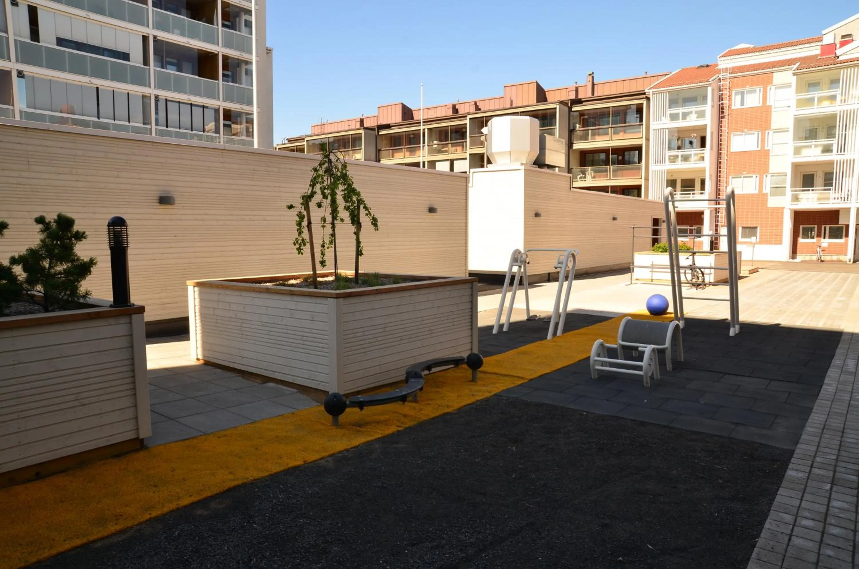 Fitness centre/facilities in Oulu Hotelli Apartments