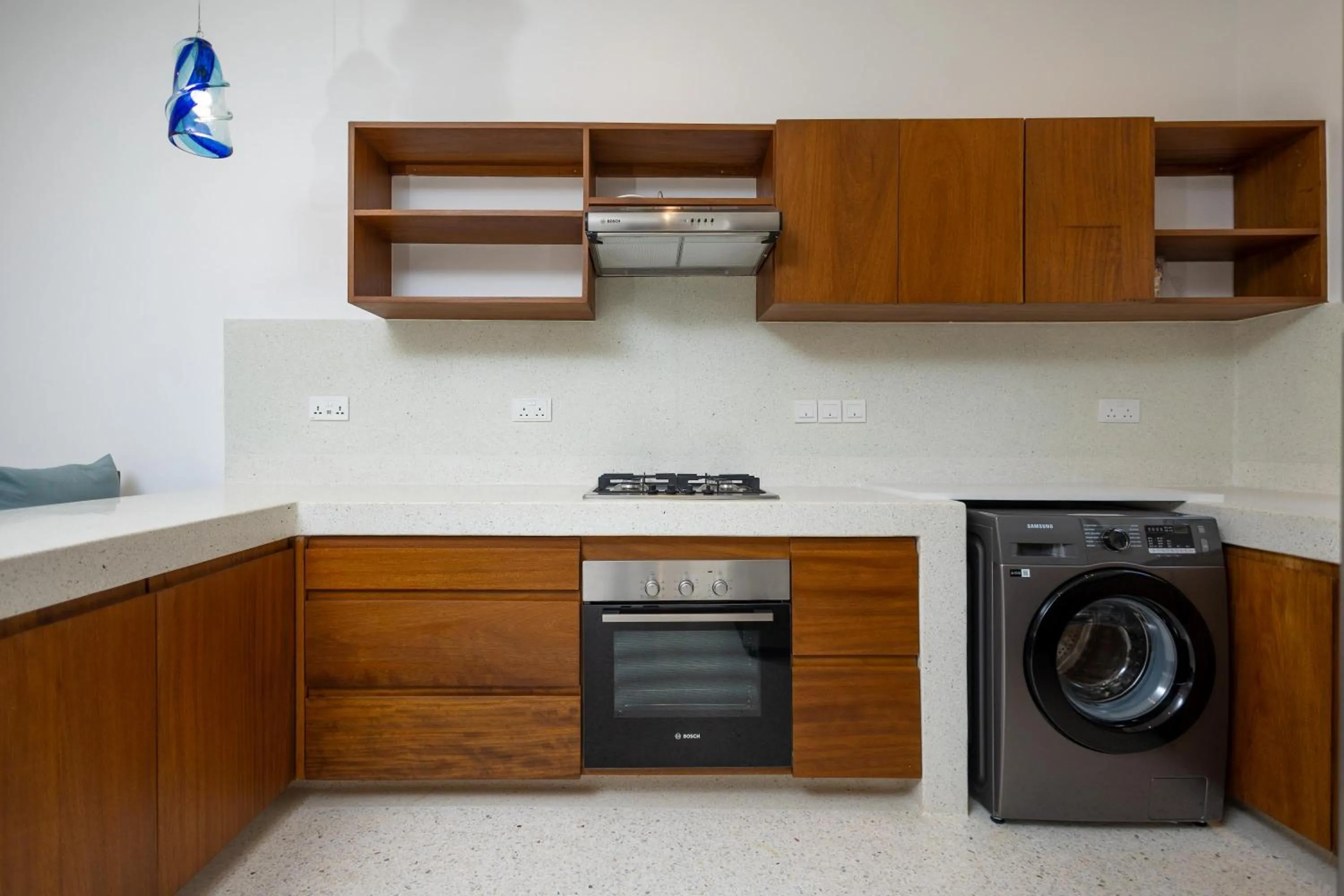 Kitchen or kitchenette in Amkia Villas Diani