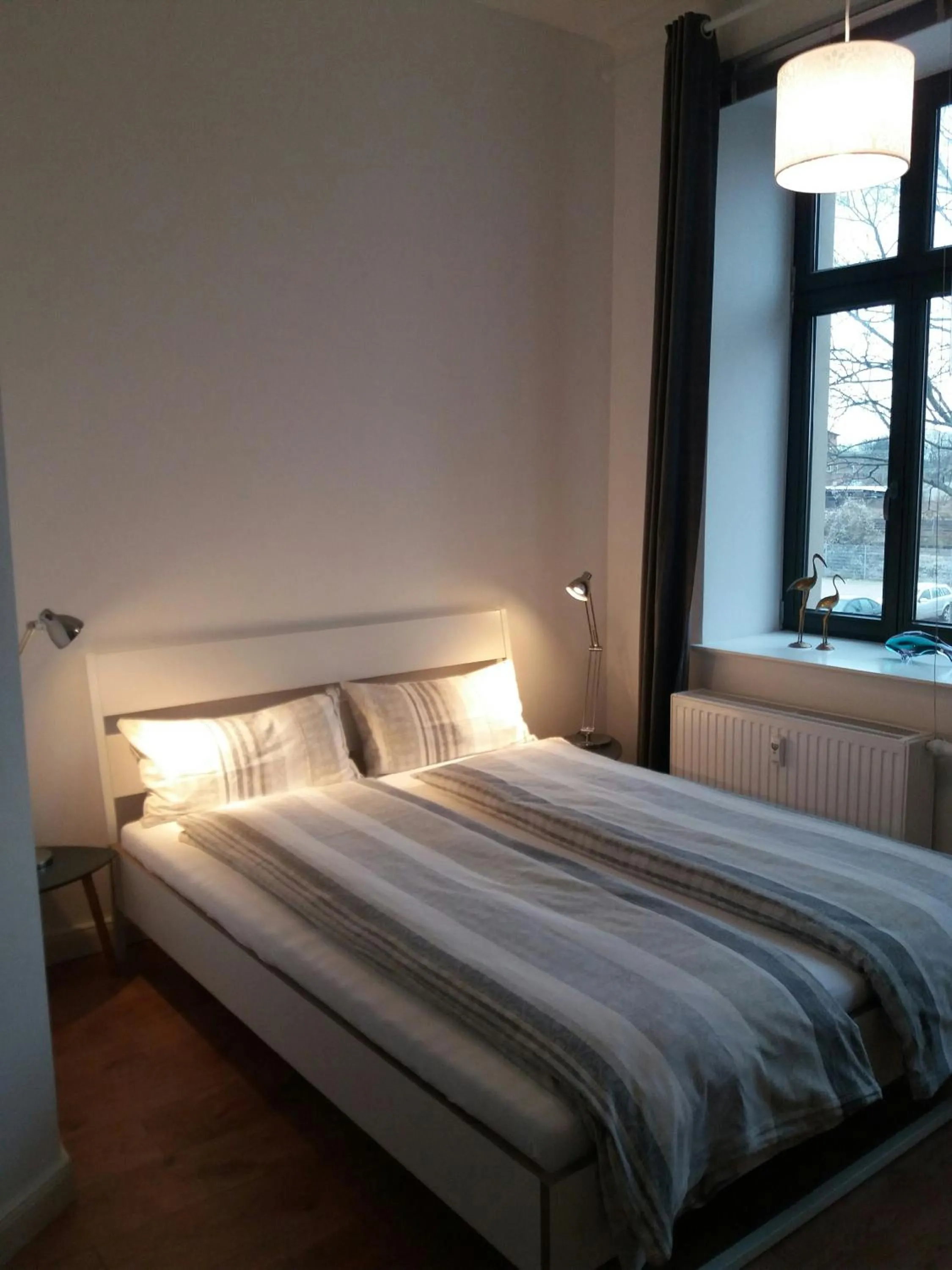 Bedroom, Bed in City Apartments Magdeburg