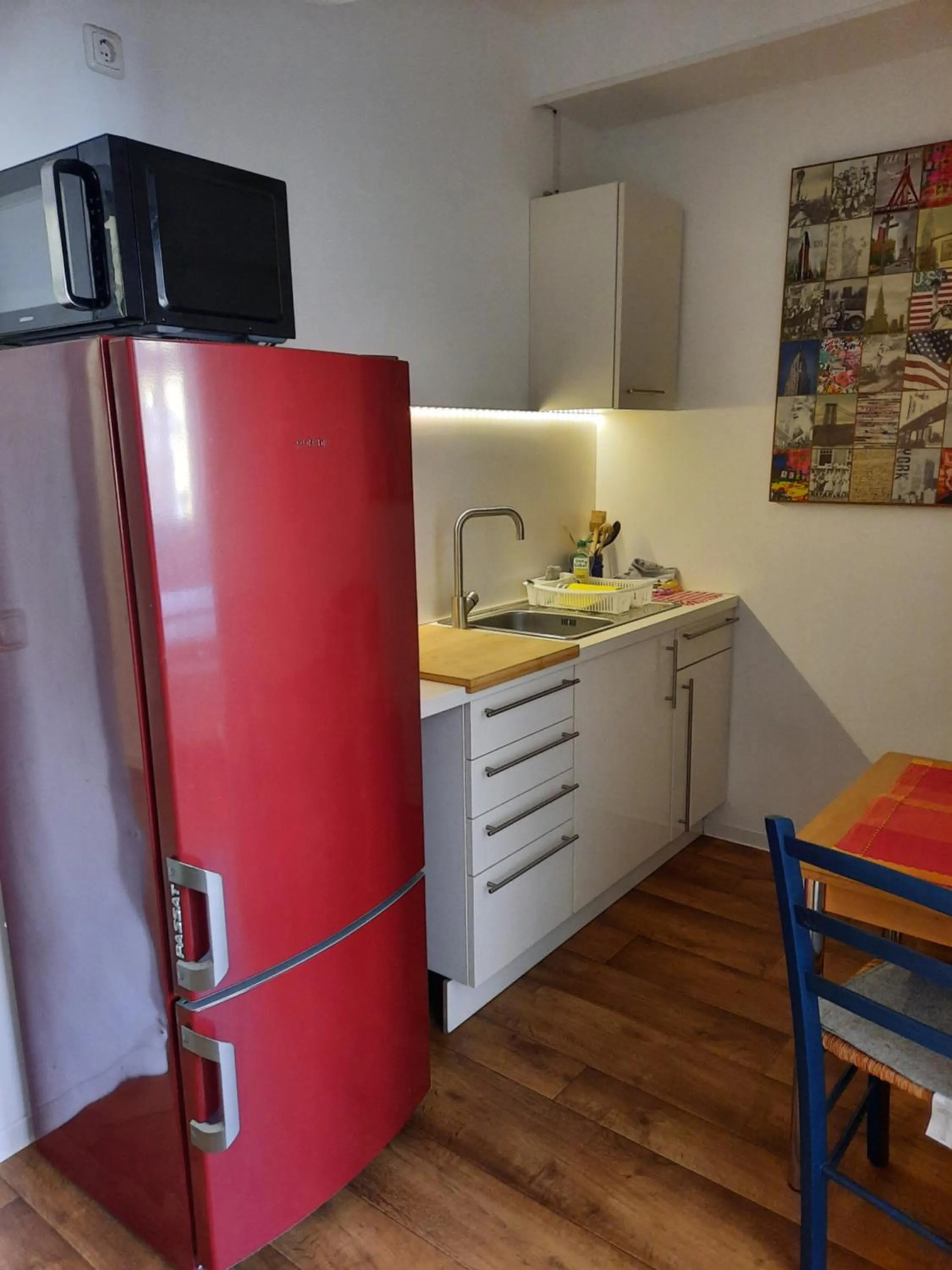Kitchen or kitchenette in City Apartments Magdeburg