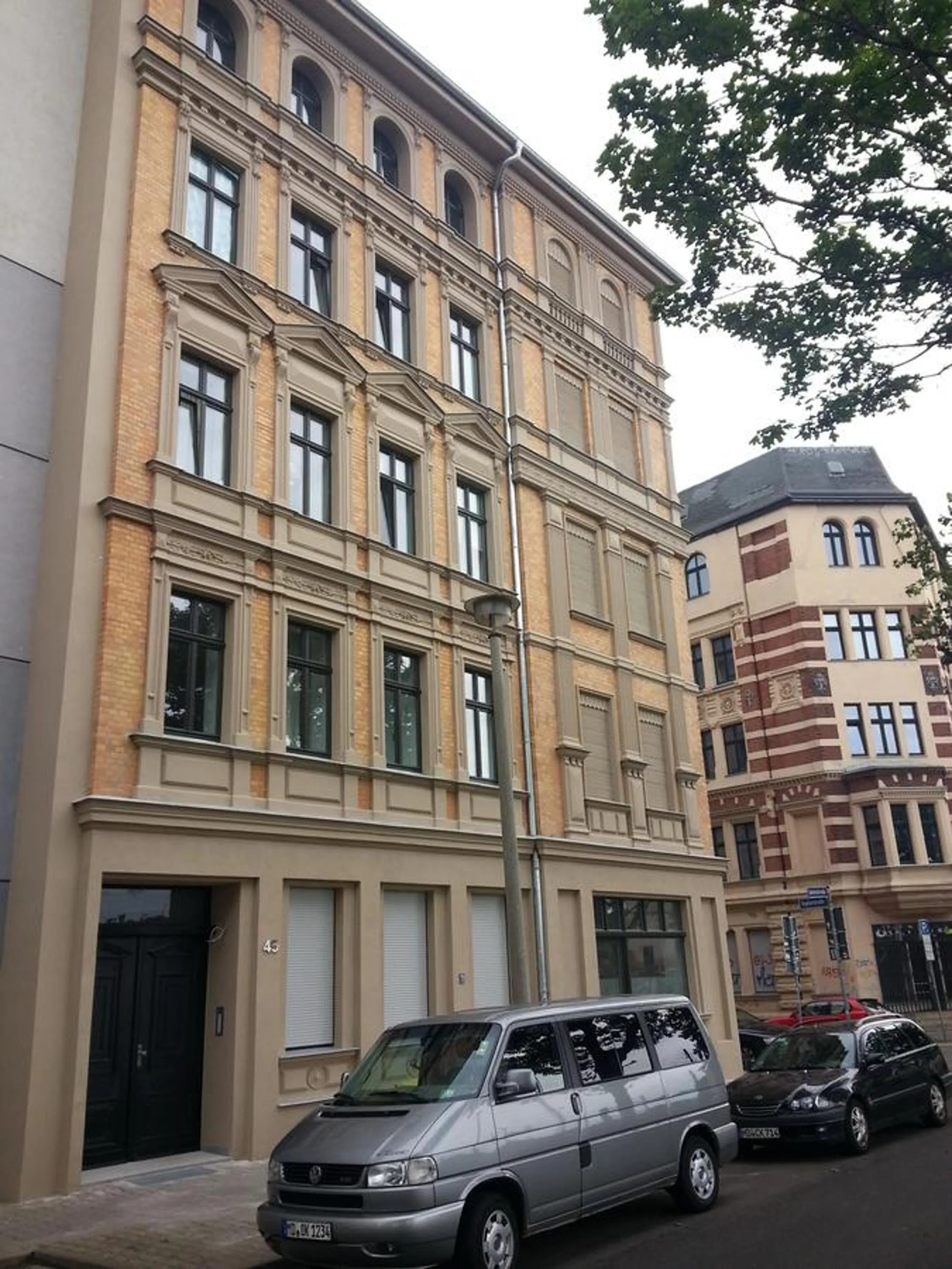 Facade/entrance in City Apartments Magdeburg