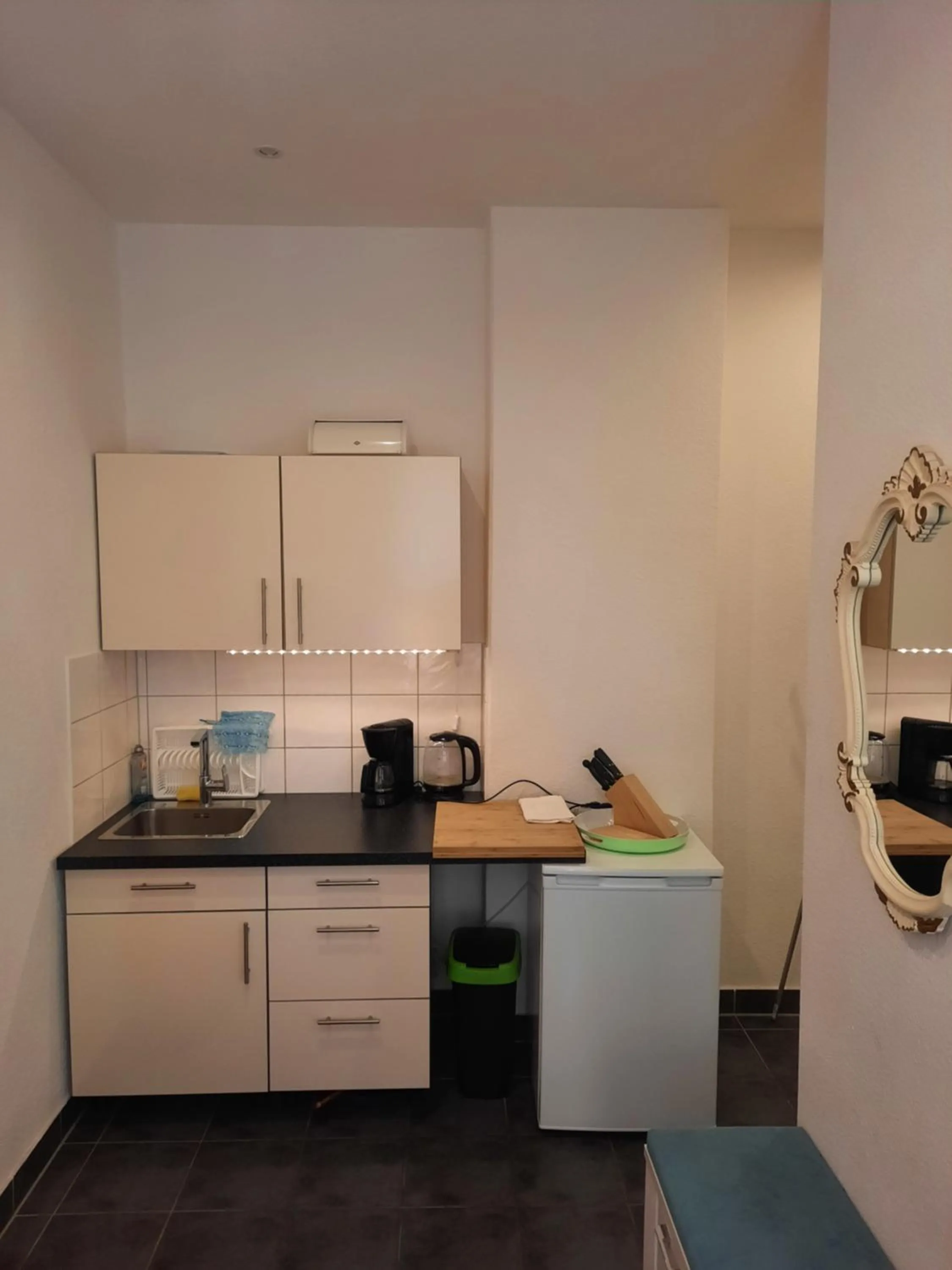 Kitchen or kitchenette in City Apartments Magdeburg