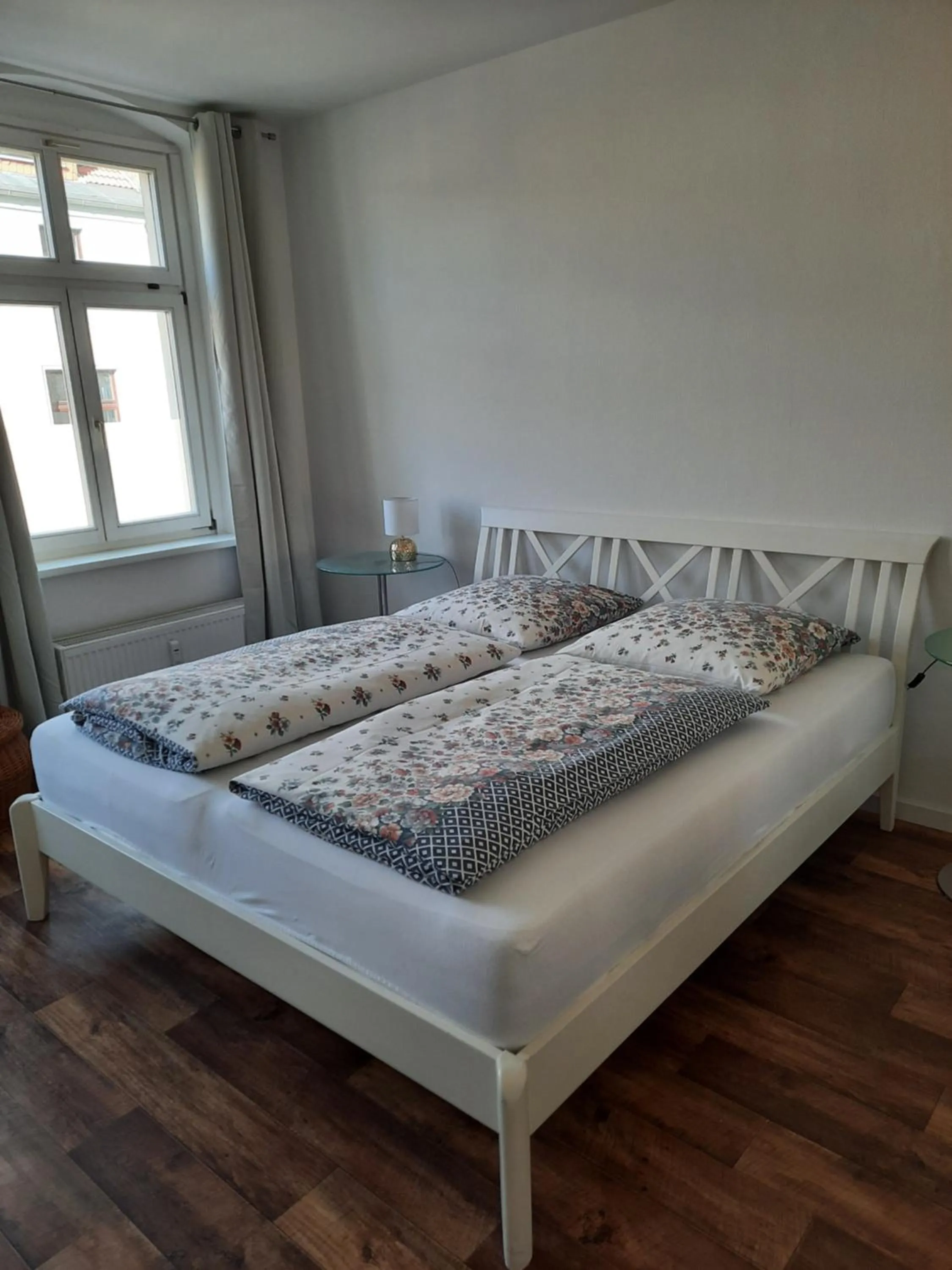 Bedroom, Bed in City Apartments Magdeburg