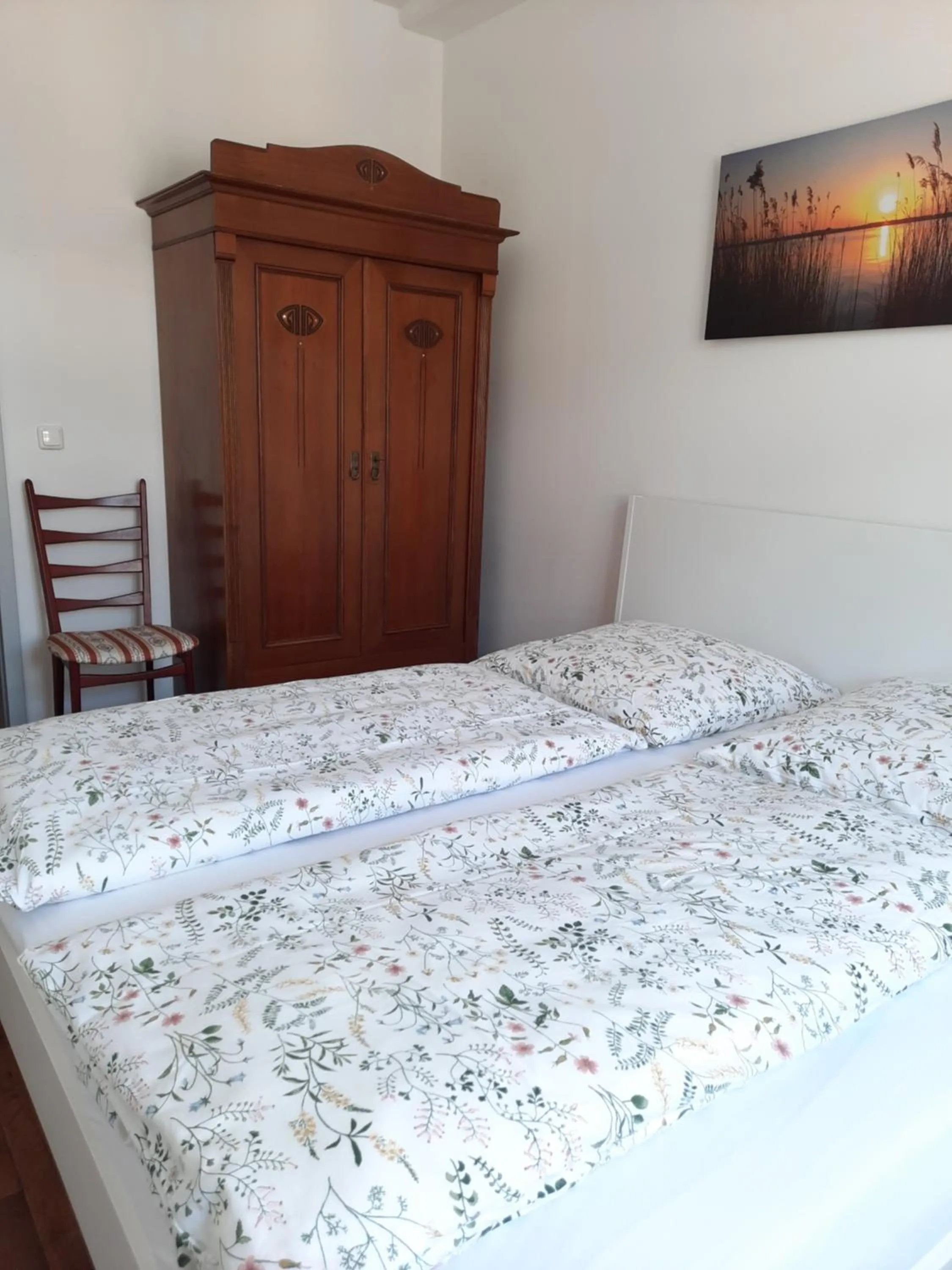 Bedroom, Bed in City Apartments Magdeburg