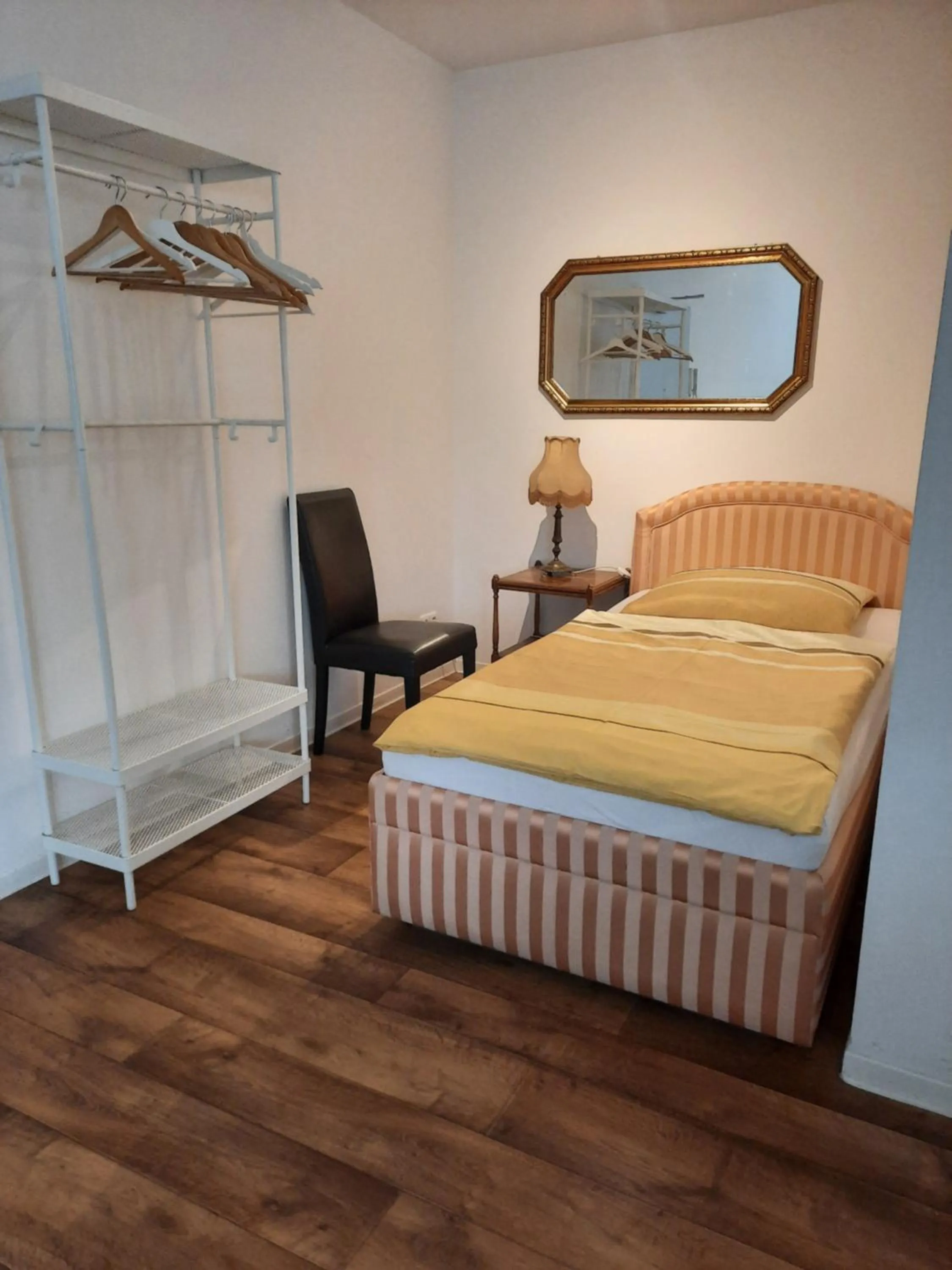 Bed in City Apartments Magdeburg