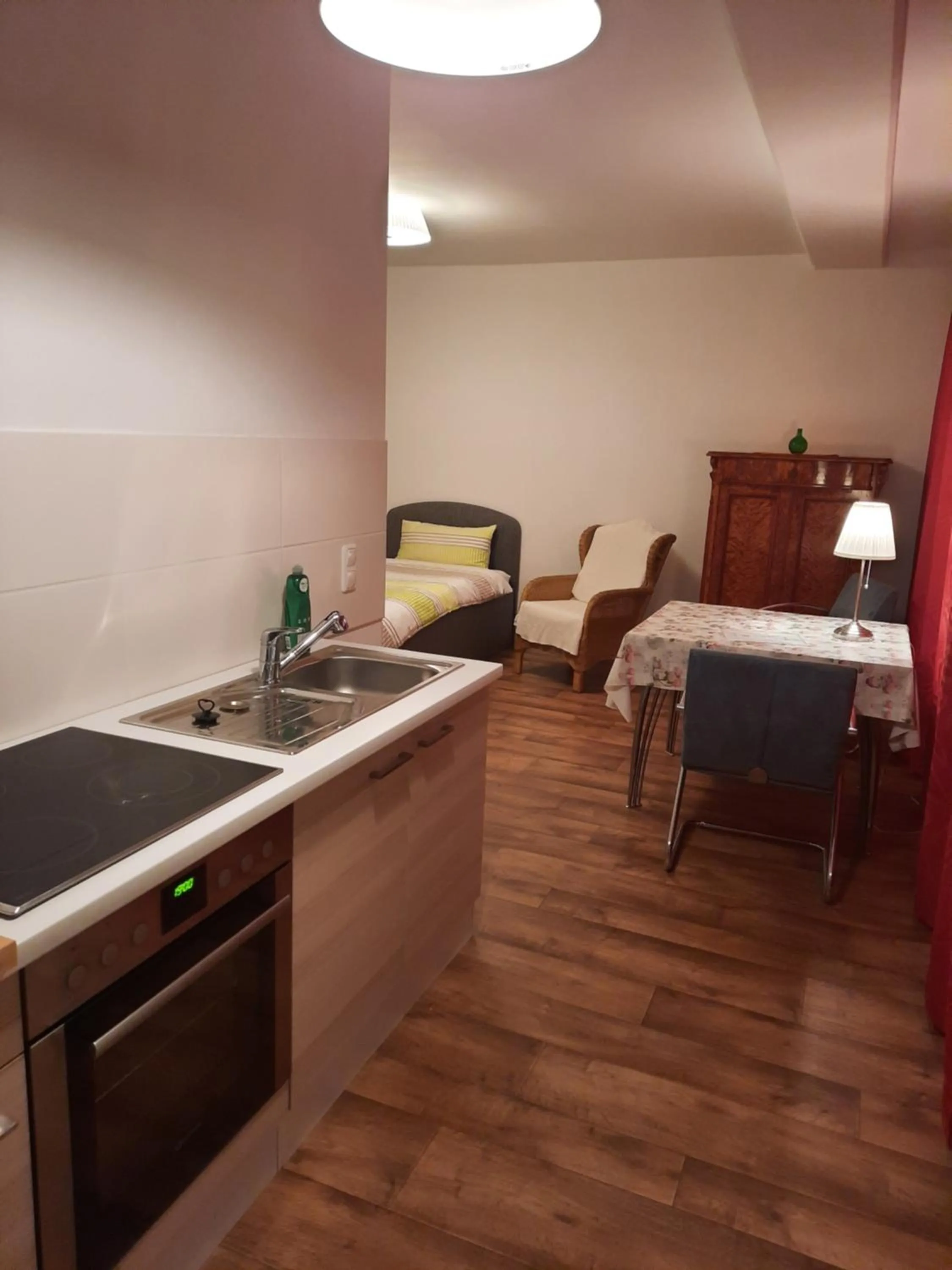 Kitchen or kitchenette in City Apartments Magdeburg
