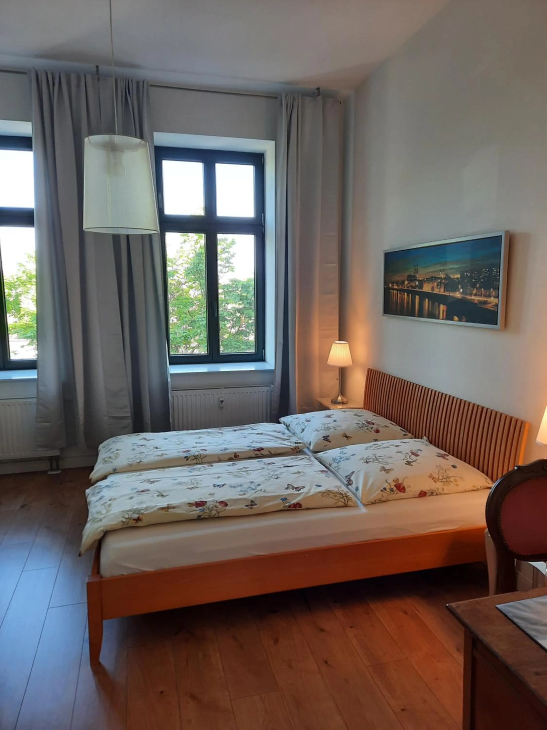 Photo of the whole room, Bed in City Apartments Magdeburg