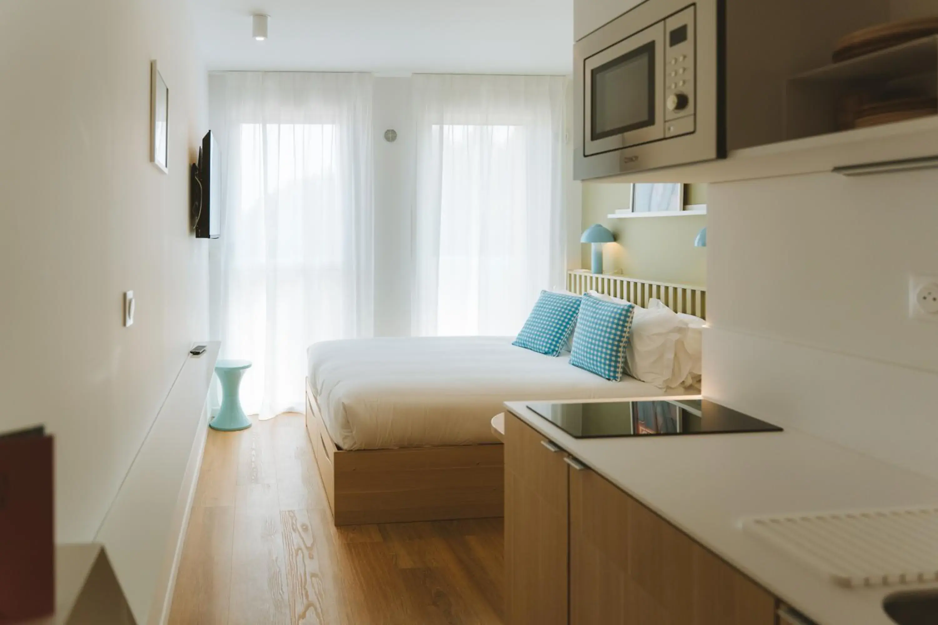 Bed in Bikube Montpellier Bed in Bikube Montpellier