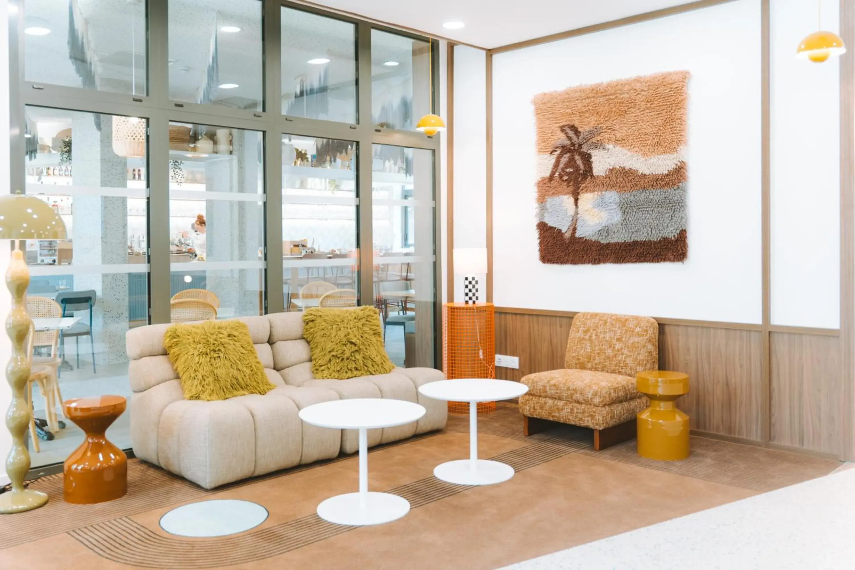 Lobby or reception in Bikube Montpellier Lobby or reception in Bikube Montpellier