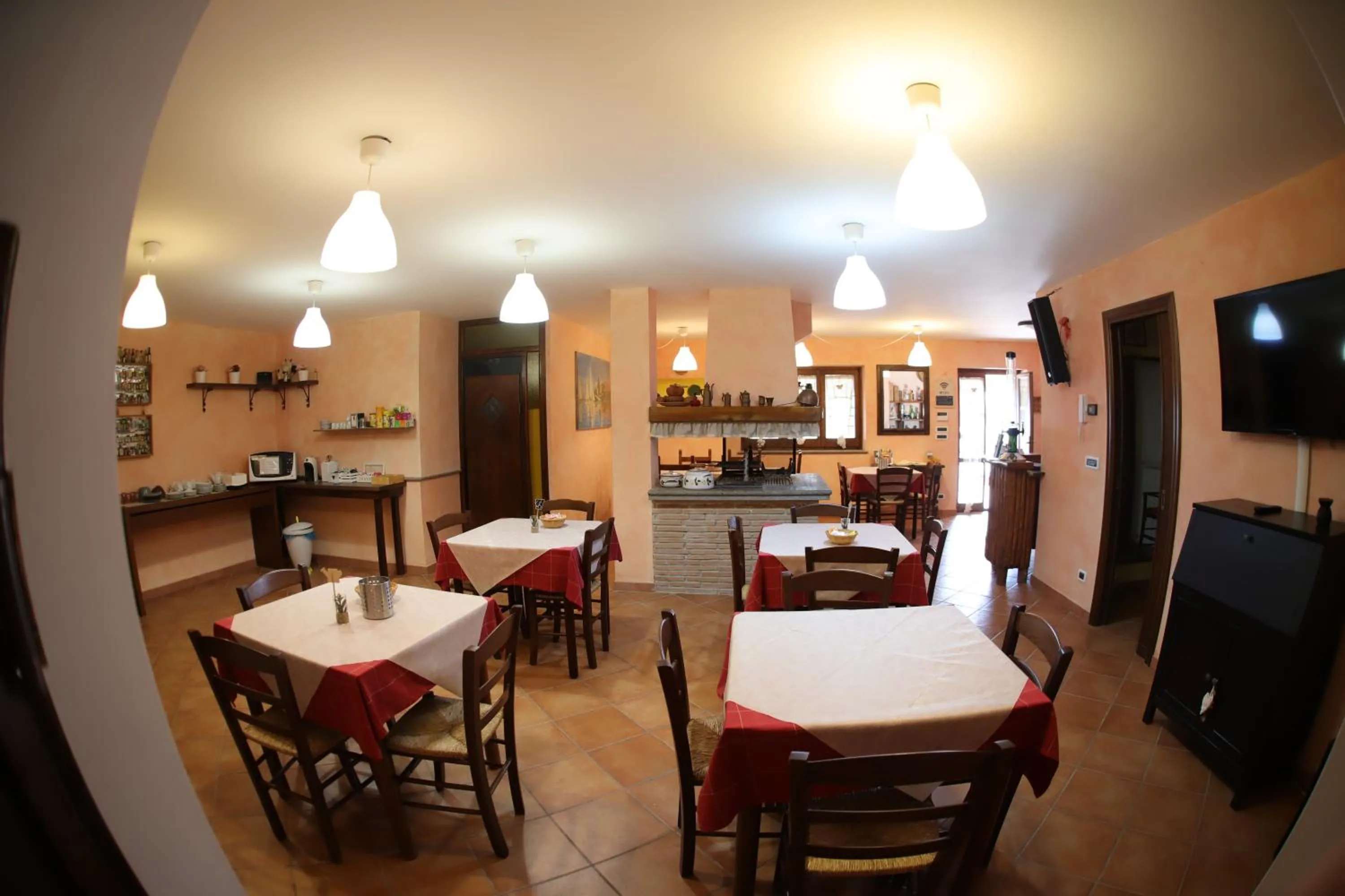 Dining area in B&B Le Colline Country House