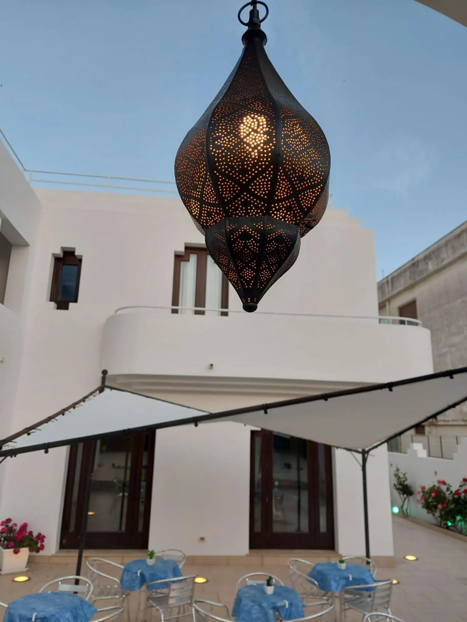 Patio in Hotel Villa Ionia