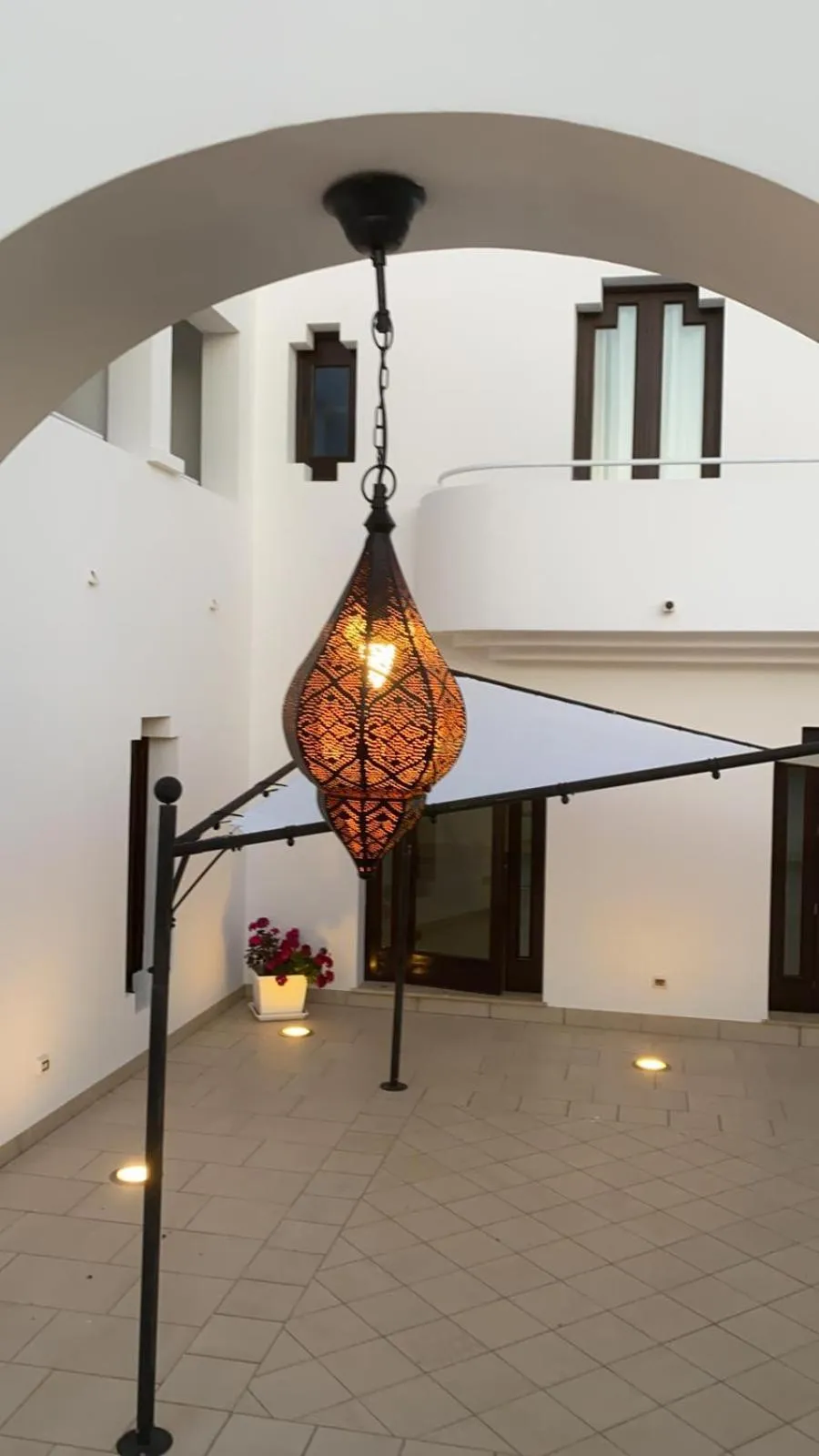 Patio in Hotel Villa Ionia