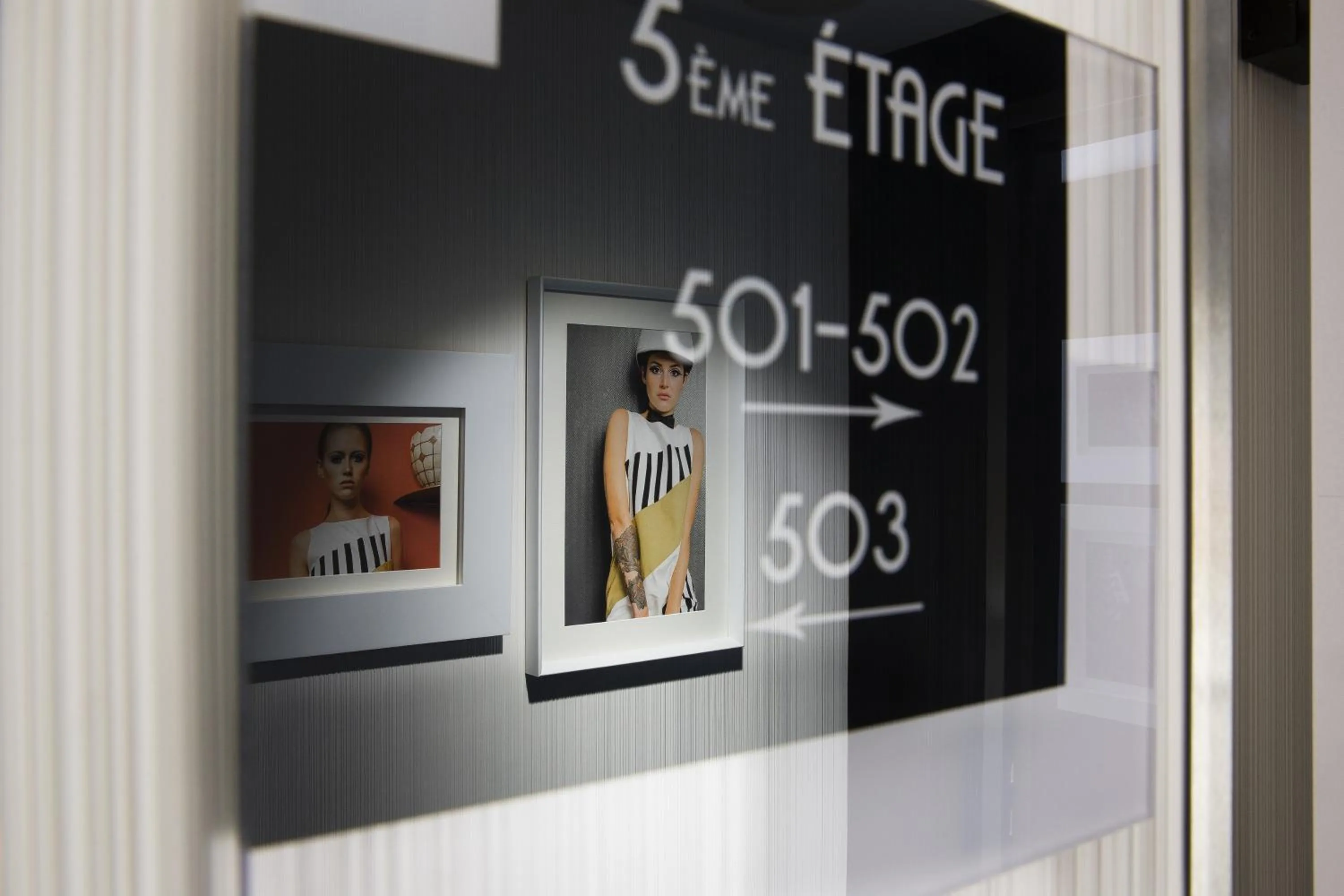 Decorative detail in Hotel Ekta Champs Elysées