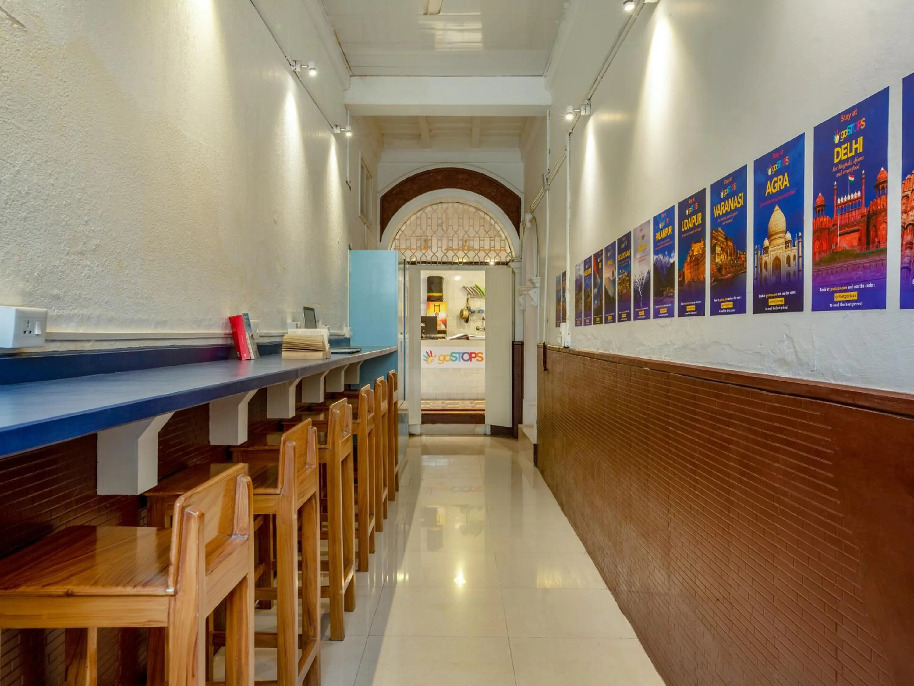 Seating area in goSTOPS Lite Kochi