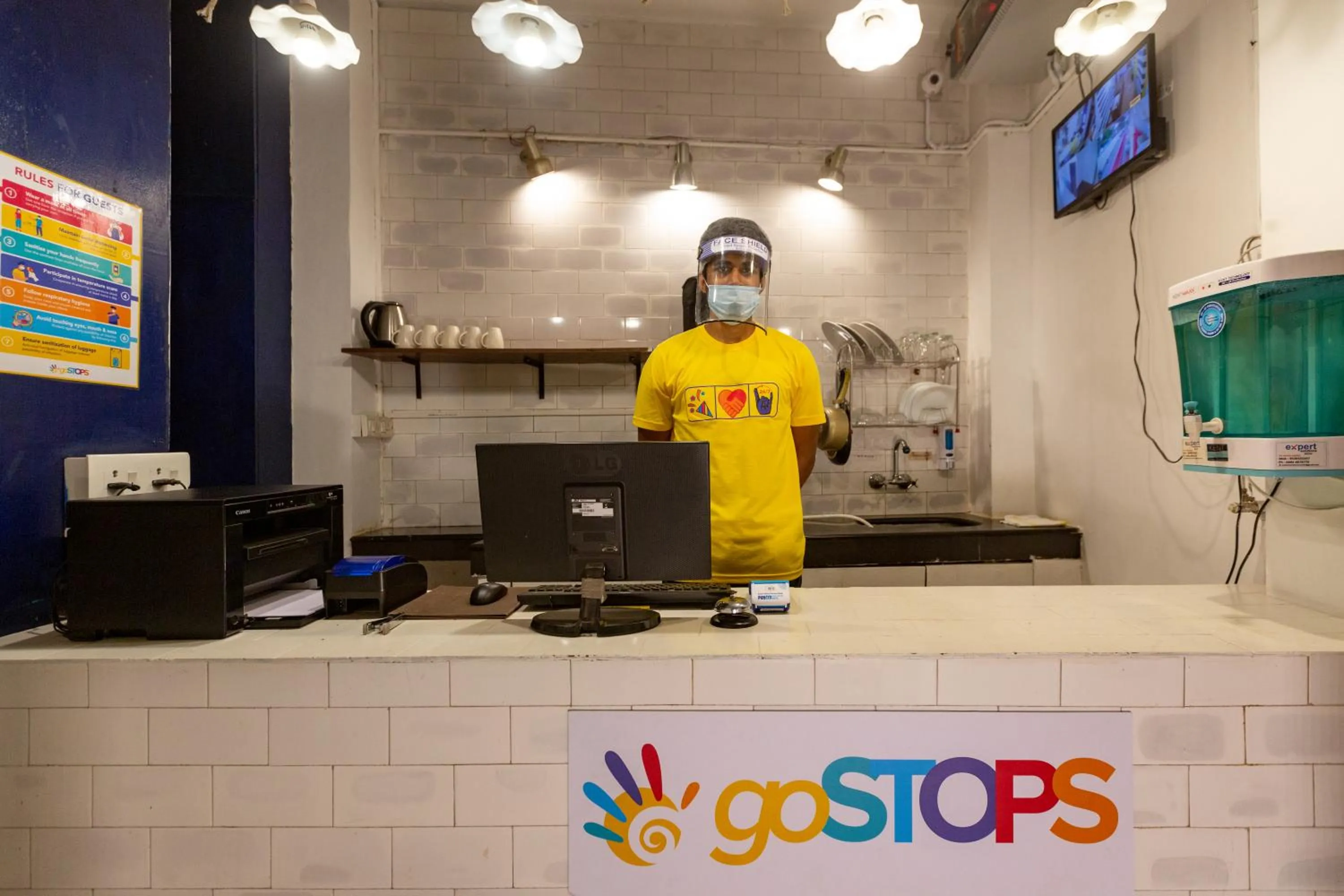 Staff in goSTOPS Lite Kochi