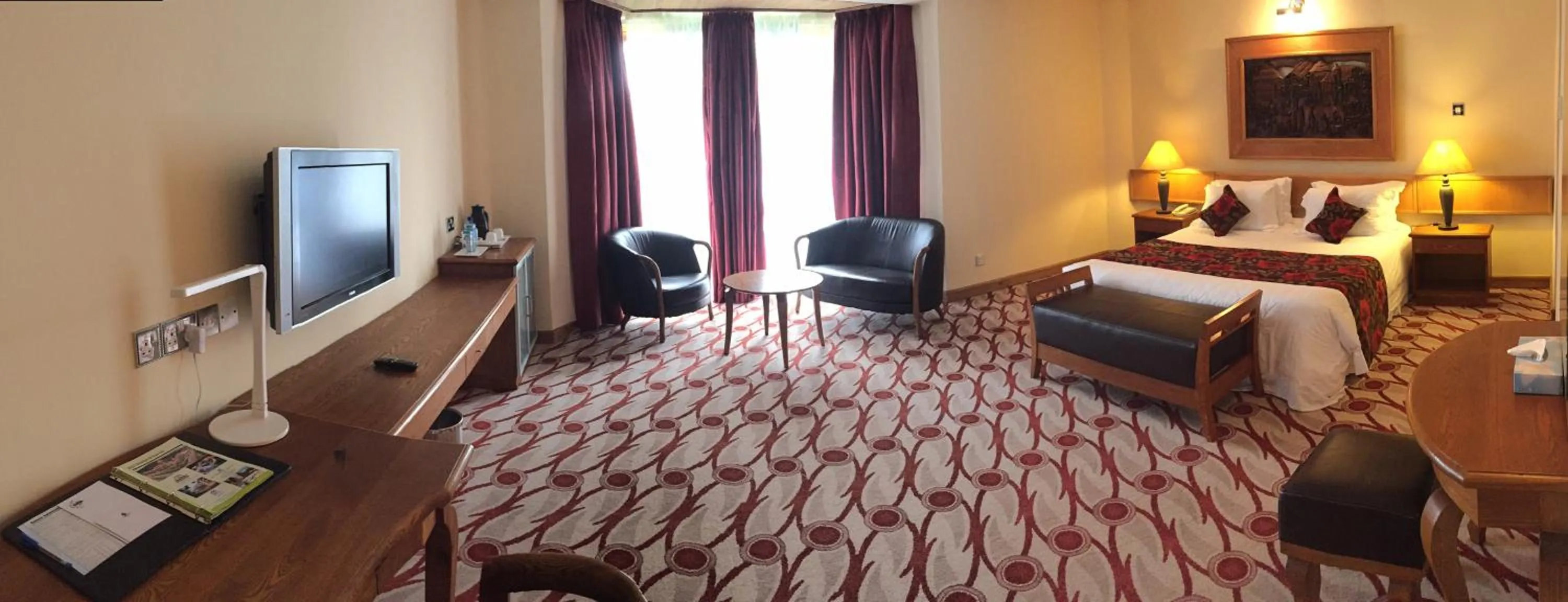 Bed in Golf Course Hotel