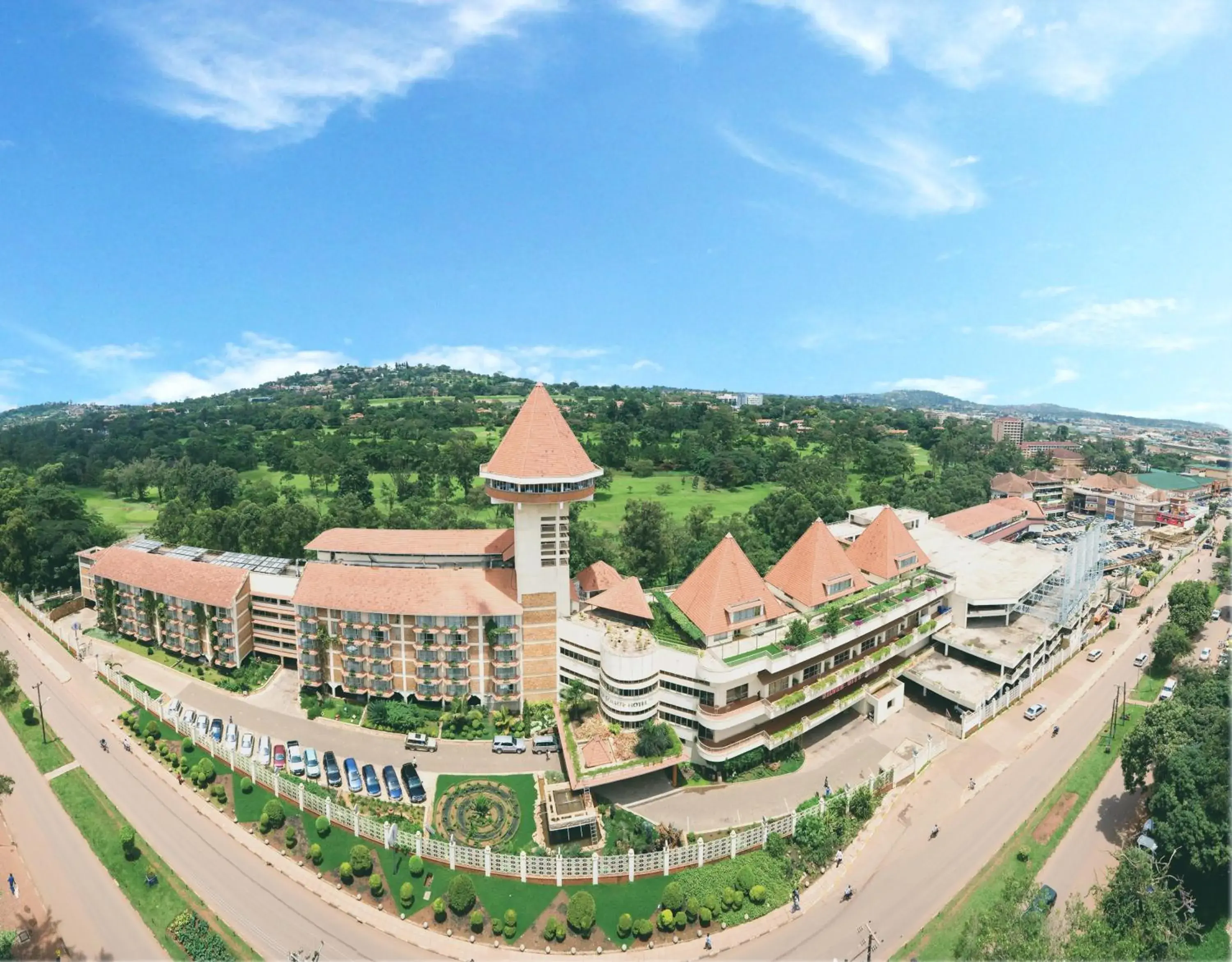 Bird's eye view in Golf Course Hotel Bird's eye view in Golf Course Hotel