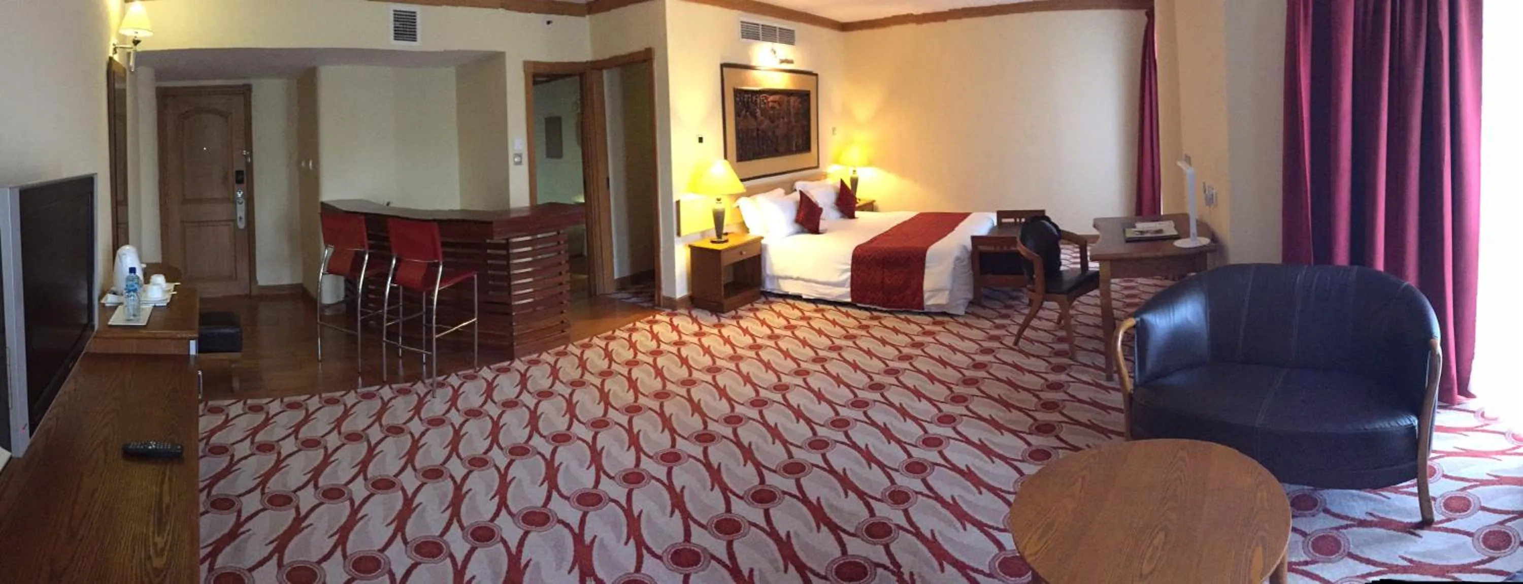 Bed in Golf Course Hotel