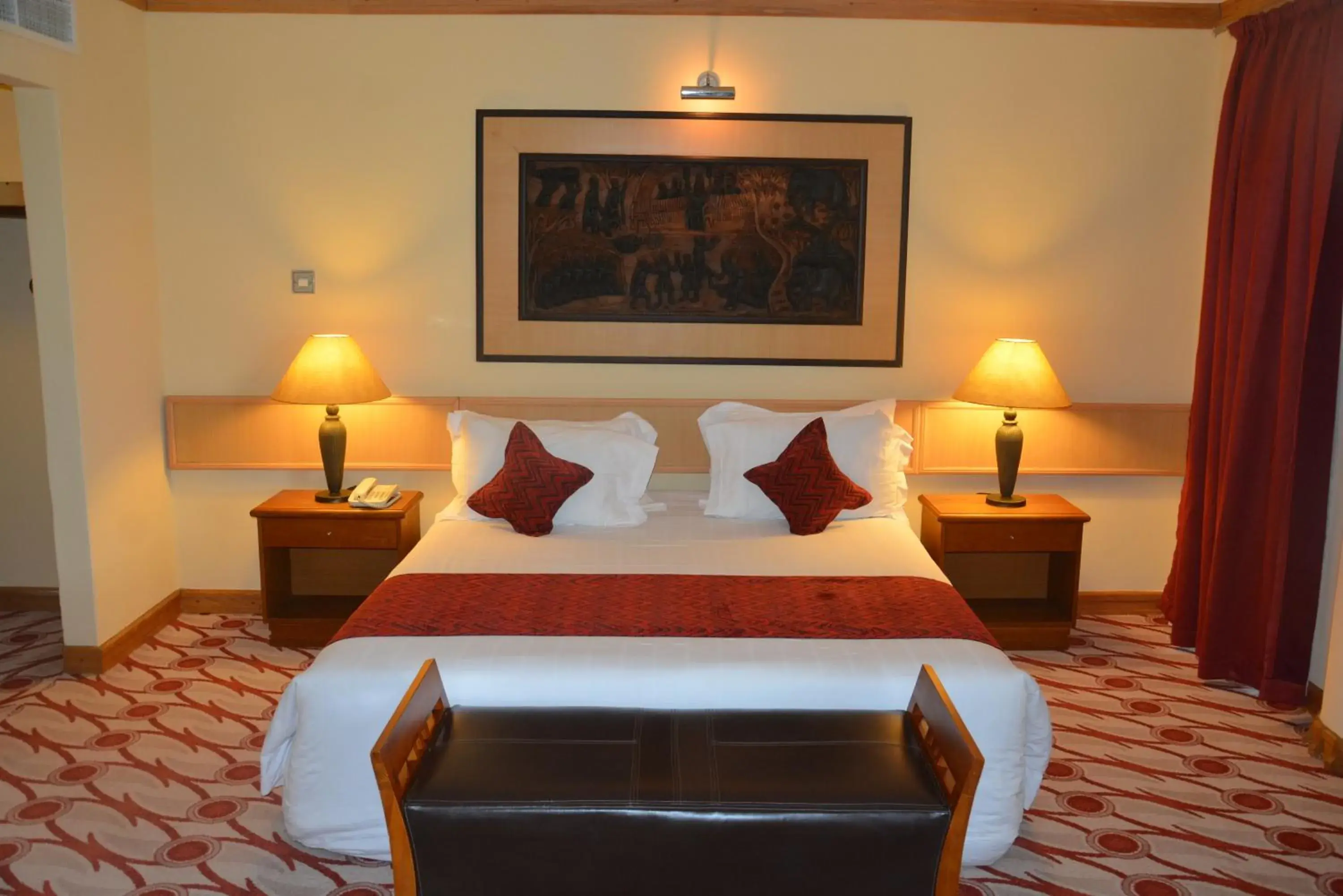 Bed in Golf Course Hotel Bed in Golf Course Hotel