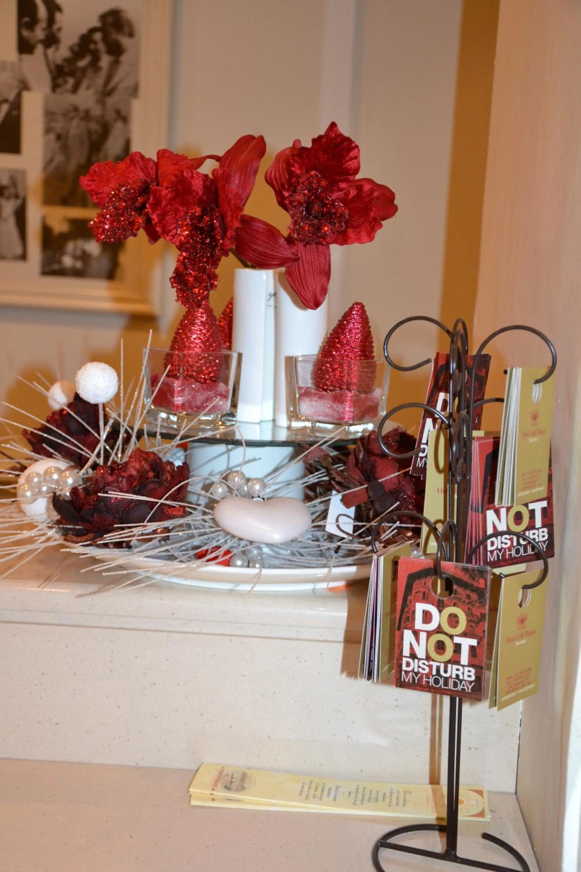 Decorative detail in Lolli Palace Hotel