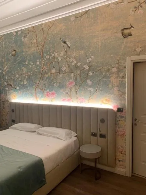 Bed in Lolli Palace Hotel