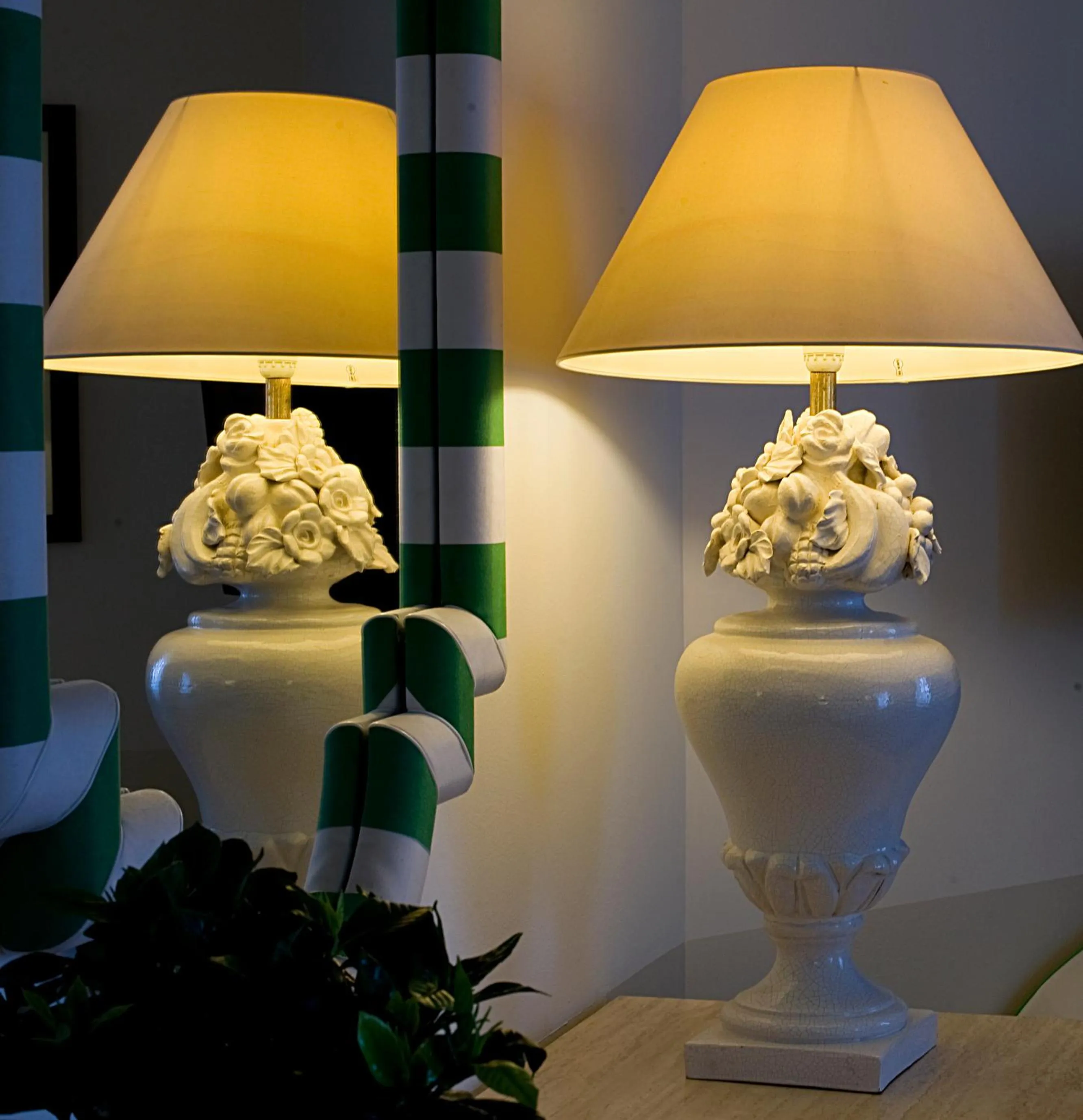 Decorative detail in Lolli Palace Hotel