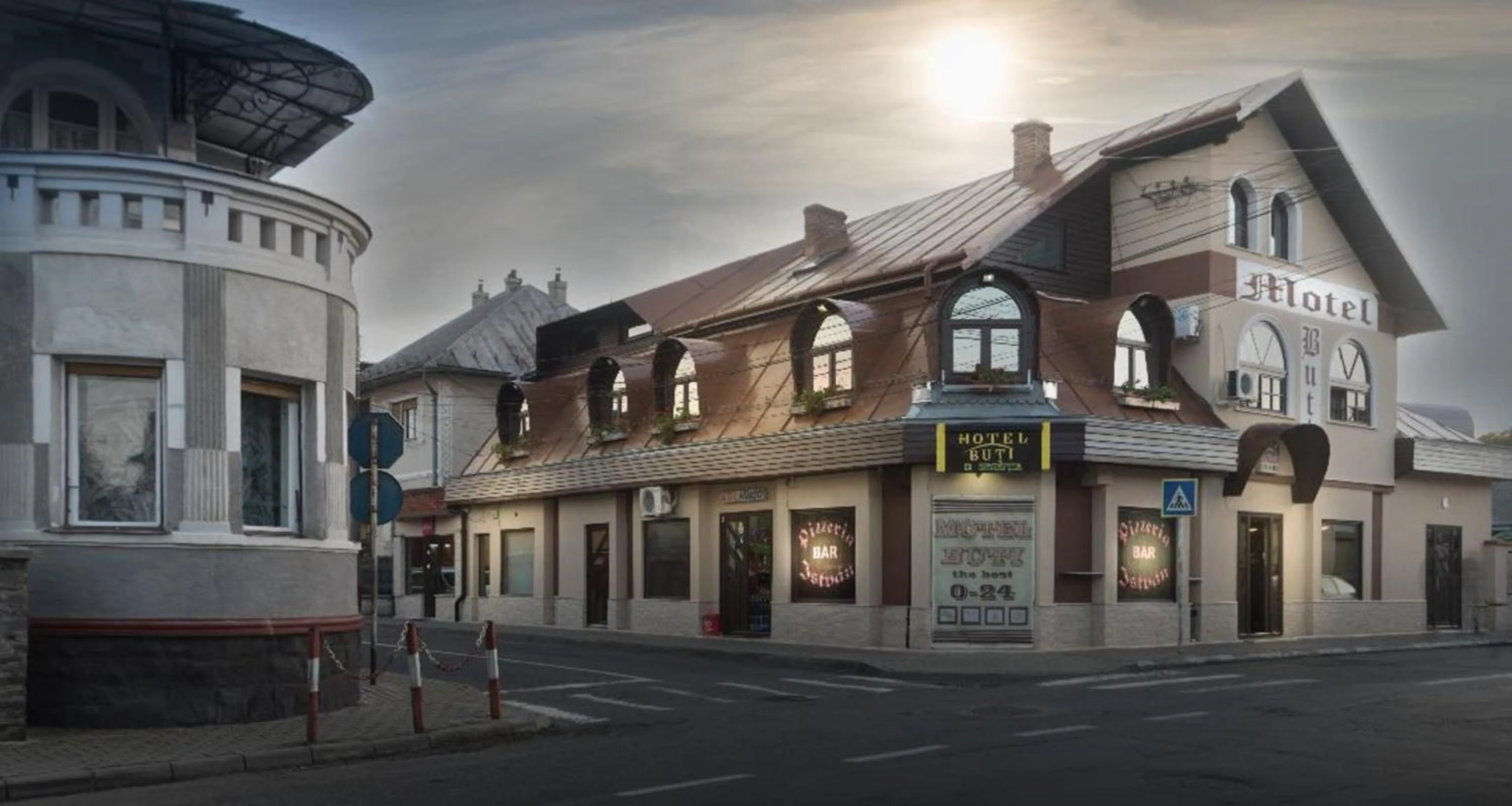 Facade/entrance in Motel Buti